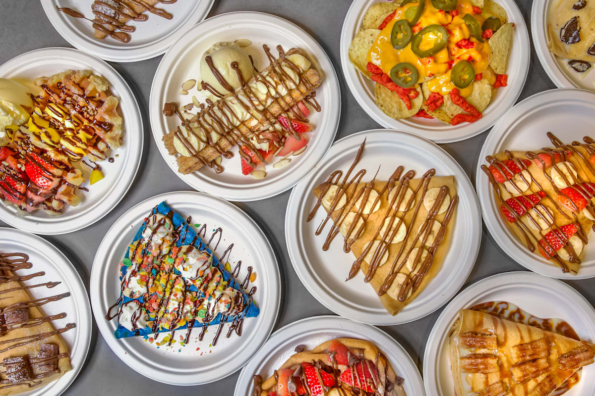 Crepes & Shakes LA Delivery Menu Order Online 925 E Arrow Hwy