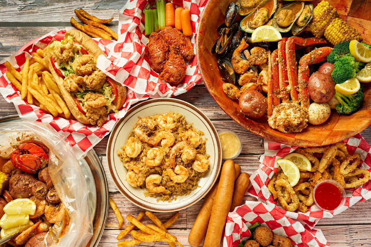 Snow Crab Juicy Seafood Indianapolis, IN Restaurant Menu + Delivery