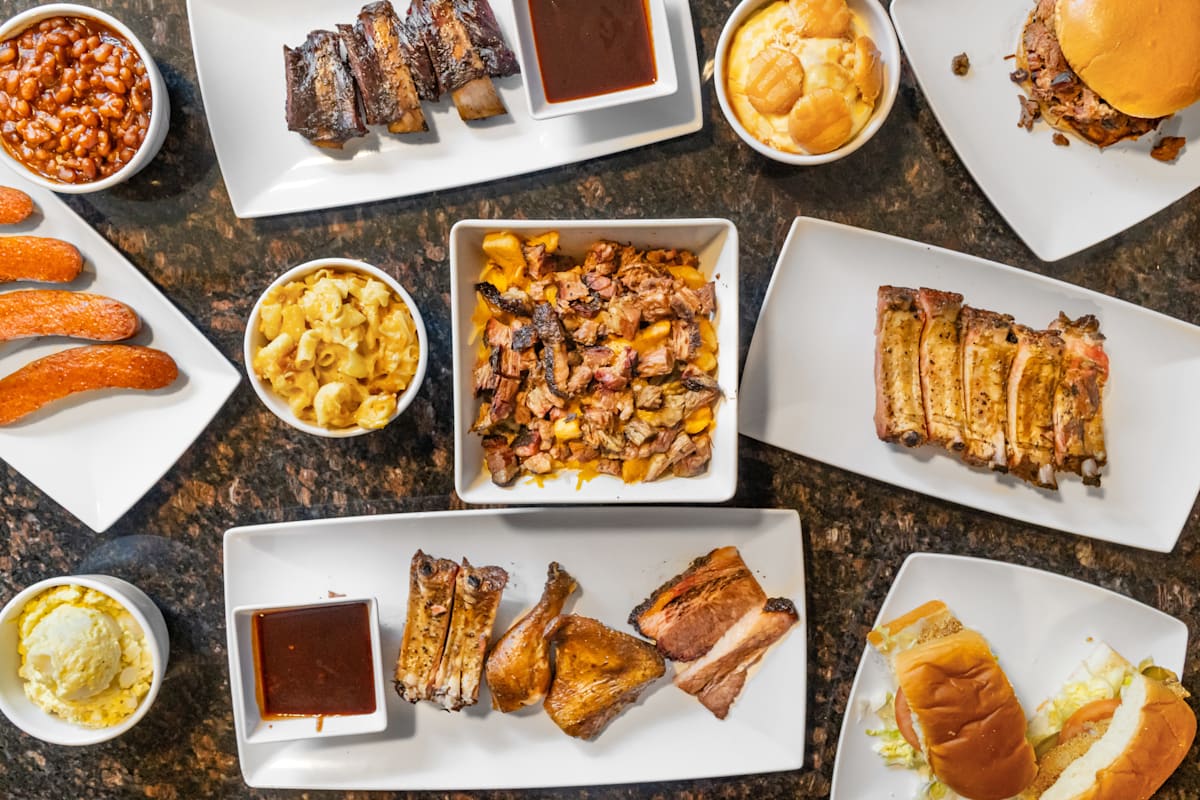 Hambone's BBQ Smokehouse Delivery Menu Order Online 9827 Belmont St