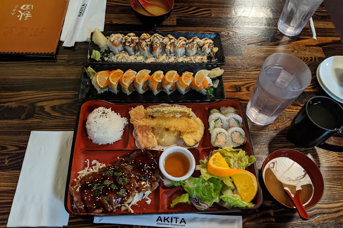 Akita Japanese Restaurant Delivery Menu Order Online 330 West