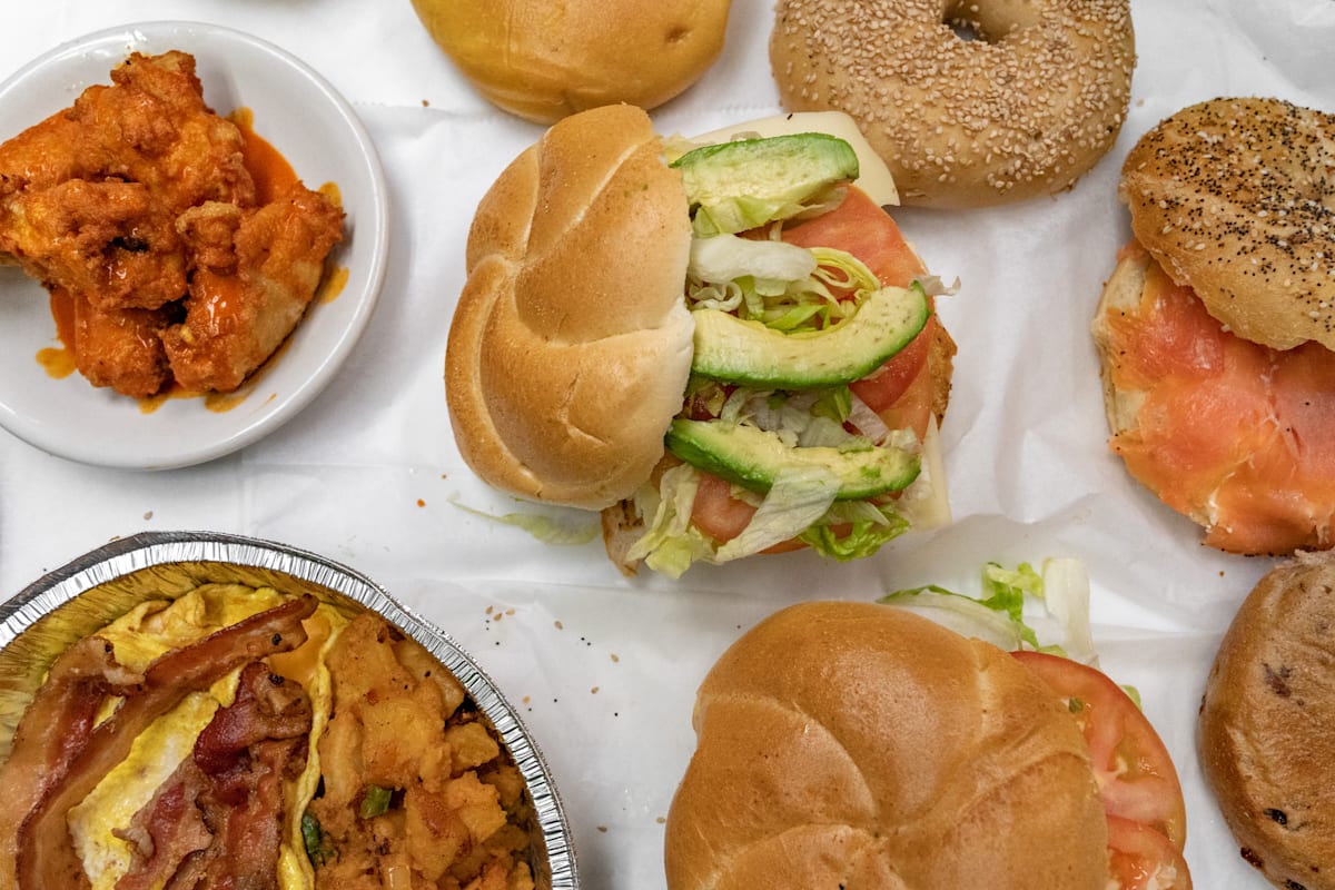 Midwood Bagels Delivery Menu Order Online 1506 Elm Ave Brooklyn