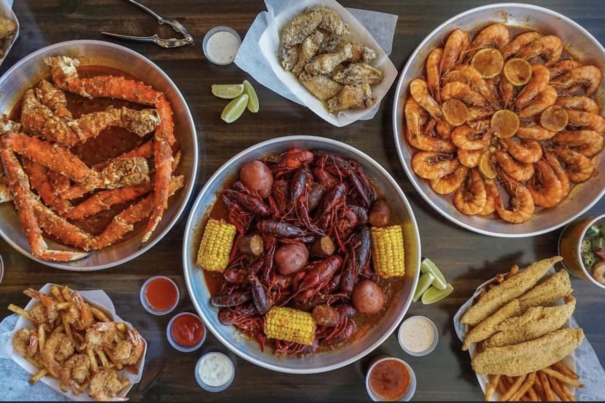 Hot & Spicy Cajun Seafood Delivery Menu Order Online 5004 Frankford