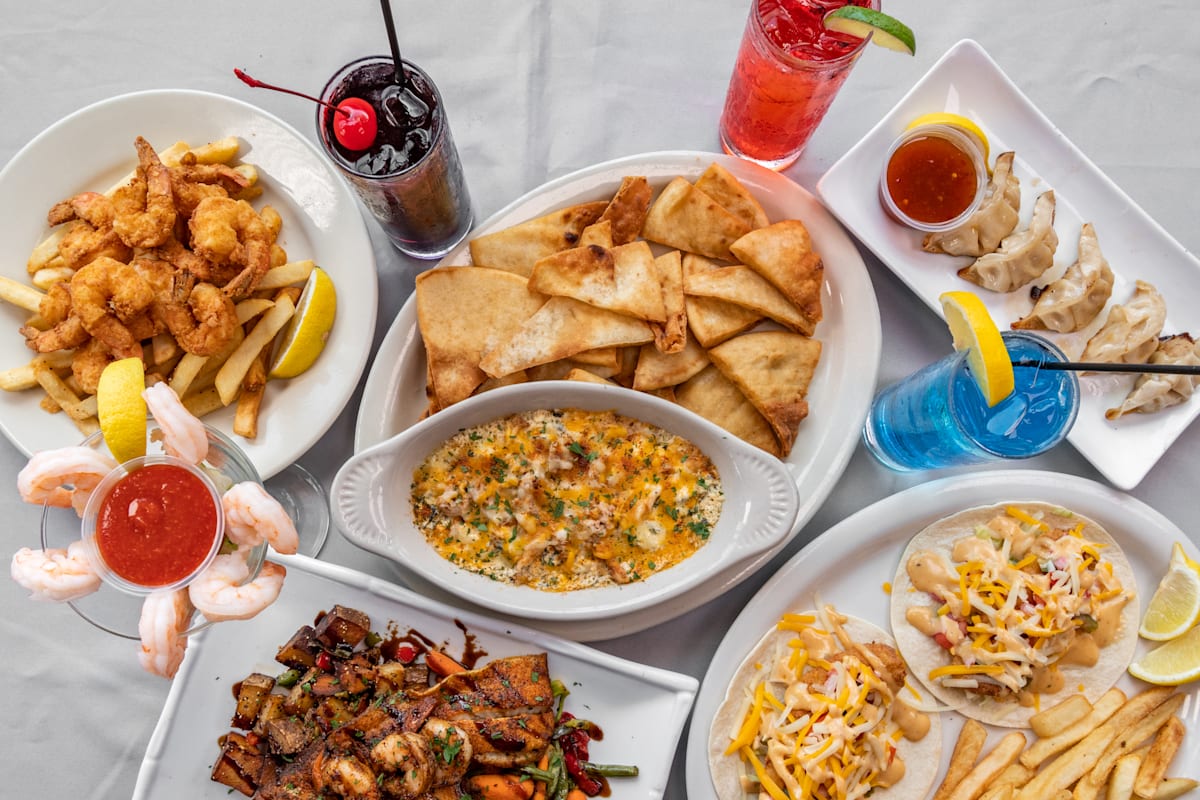 Sharkey's Oceanfront Restaurant Myrtle Beach, SC Restaurant Menu
