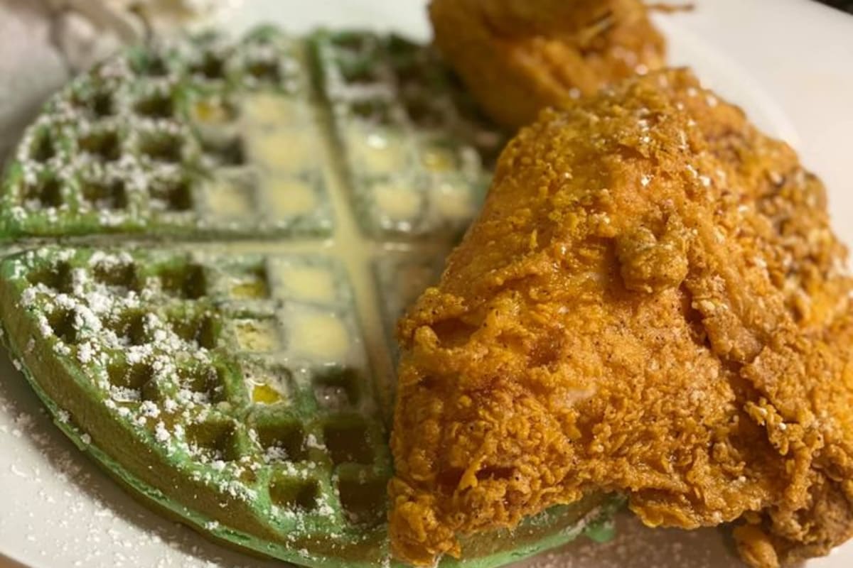 Chicken and Waffle at Kinfolk Delivery Menu Order Online 7319