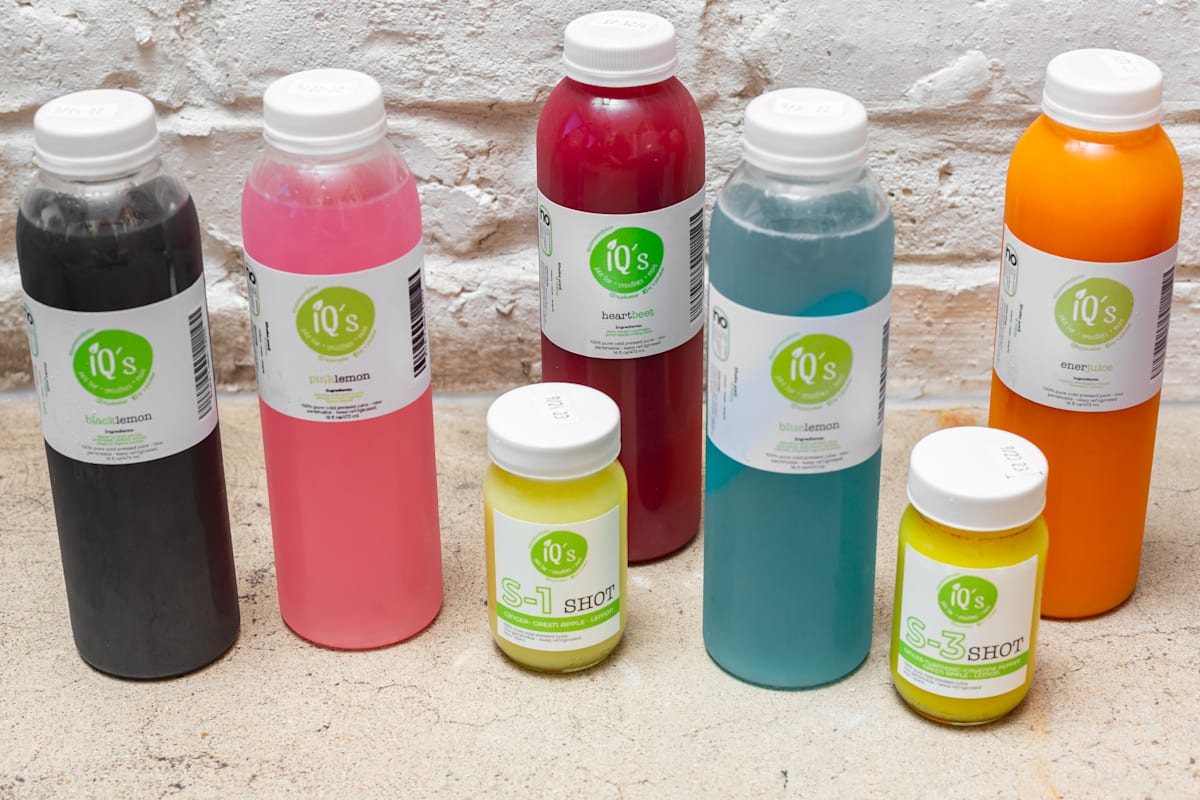 IQ's juice bar Delivery Menu Order Online 800 N Expressway 77/83