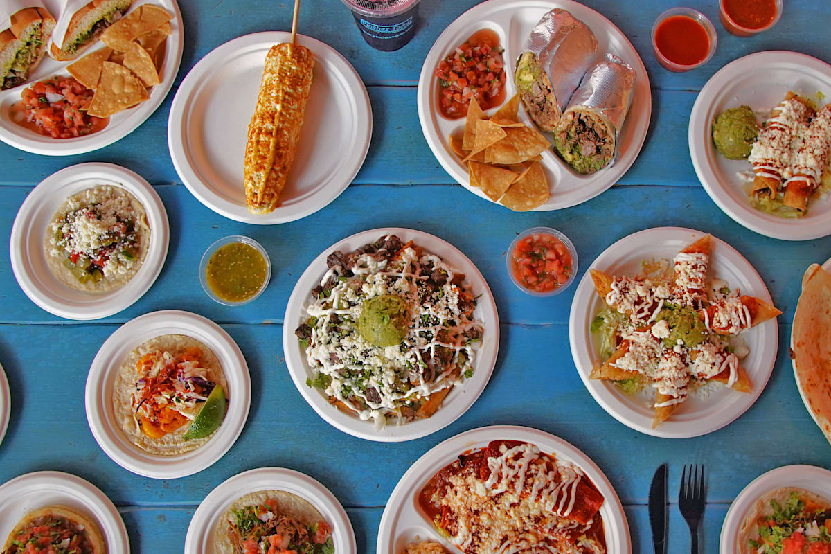 Pinches Tacos Delivery Menu Order Online 610 W 6th St Los Angeles