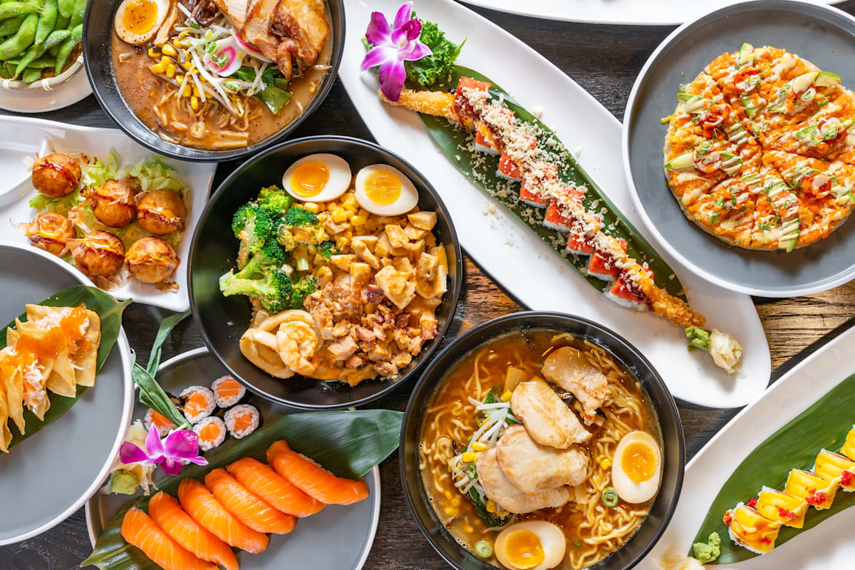 Sushi online and ramen
