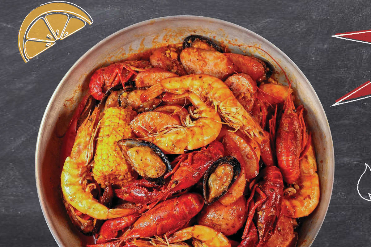 Hook & reel cajun on sale seafood & bar