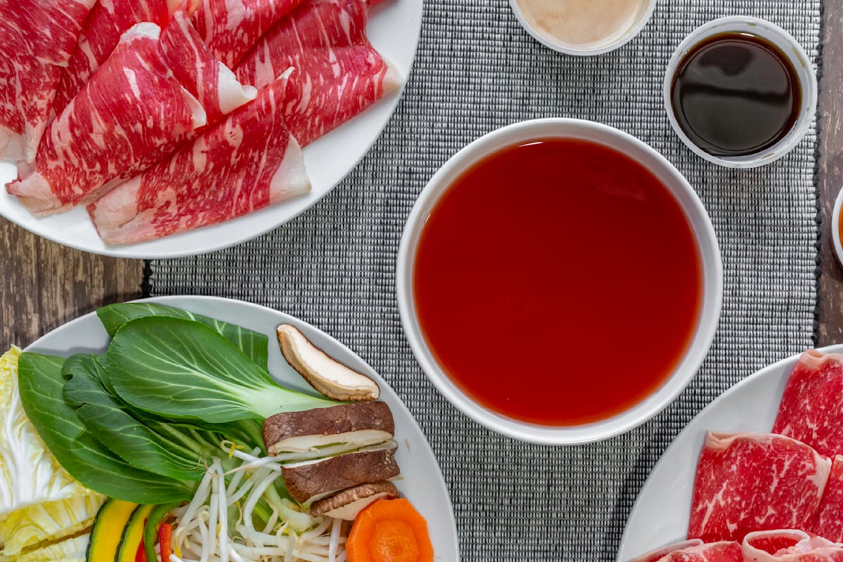 Prime Ribeye Shabu Shabu Hot Pot Kit for 2