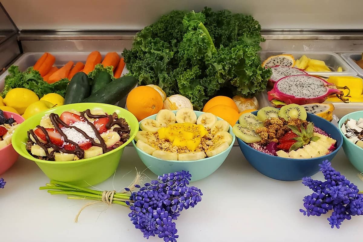 Organic nature bowls Delivery Menu Order Online 503 Marlboro Rd