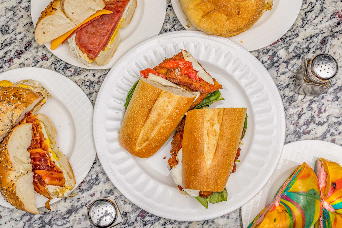 Rosie's Bagel Cafe Delivery Menu Order Online 205 E Ridgewood Ave