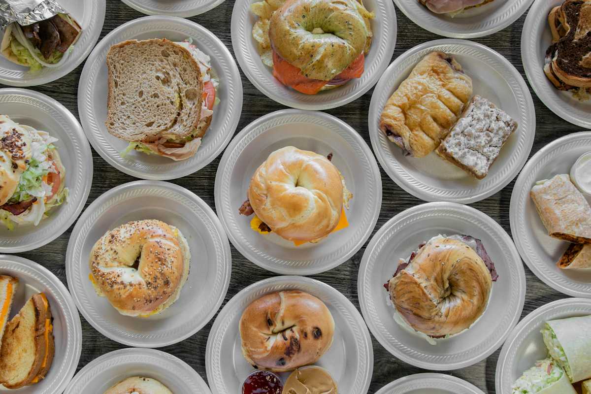 Hot Bagels Deli Delivery Menu | Order Online | 6030 W Behrend Dr ...