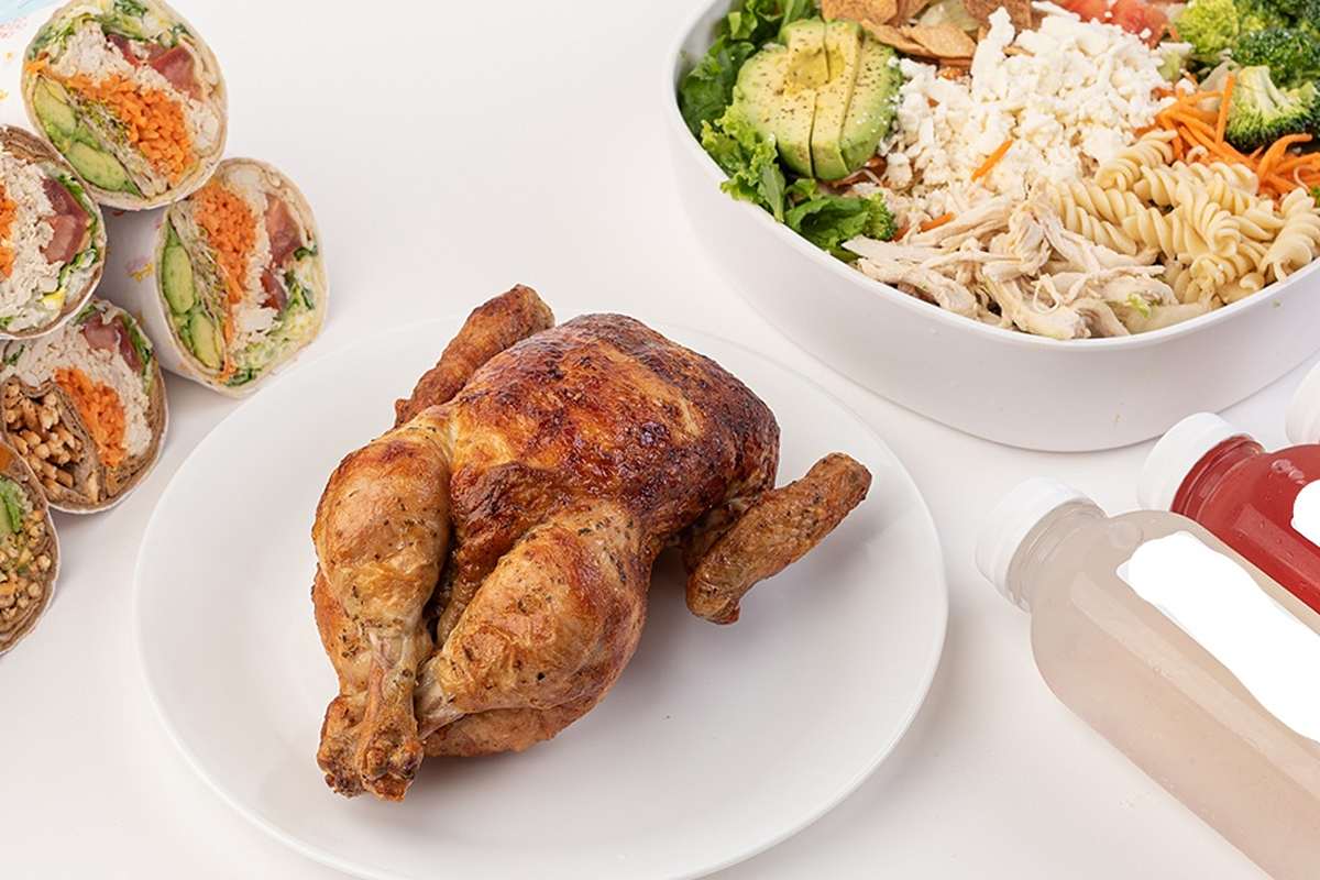 california chicken cafe green goddess dressing Green Goddess w/ Lemon Garlic Chicken – Gardencup main image 1