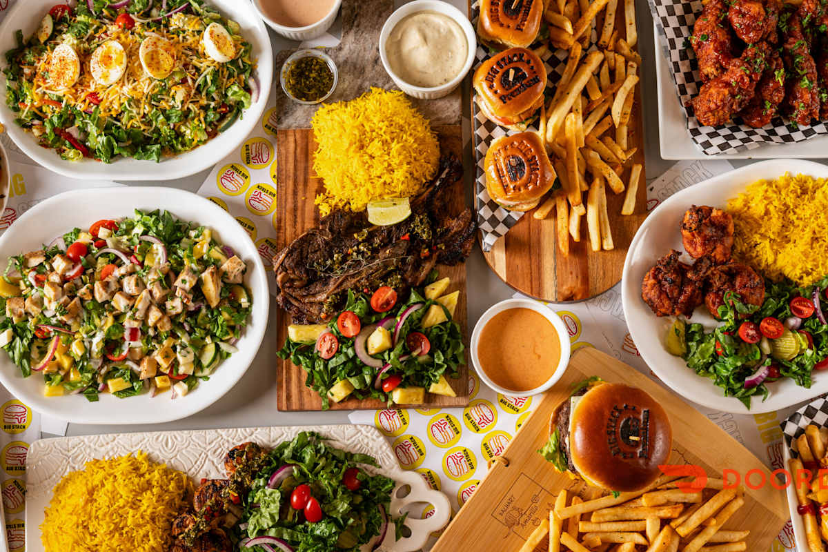BIG STACK BURGER Delivery Menu | Order Online | 9561 Jones Rd Houston ...