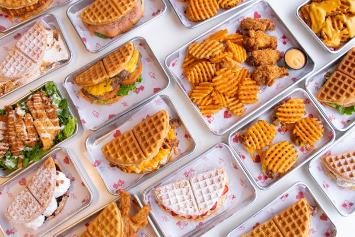 The Waffle Bus - Cypress, TX Restaurant | Menu + Delivery | Seamless