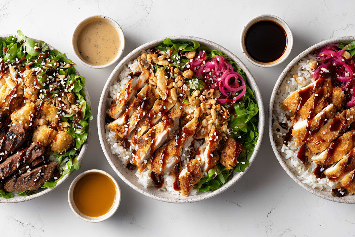 Mas Ma Rice Mama Rice Bowls Delivery Menu | Order Online | 615 N Western Ave Los ...