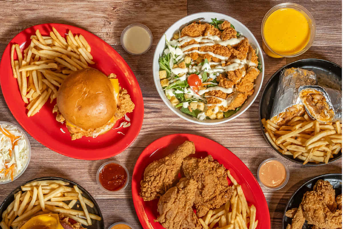 Halal Fried Chicken Delivery Menu | Order Online | 911 E Duane Ave ...
