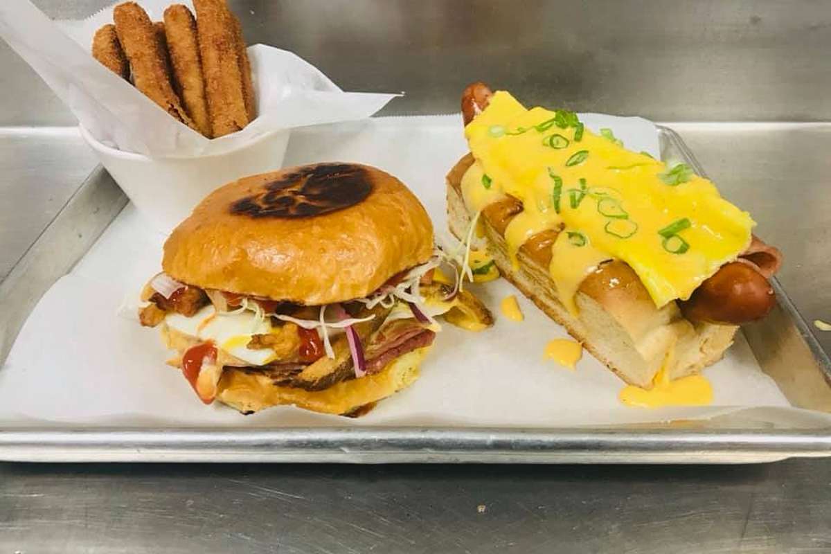 Destination Dogs Destination Dogs Delivery Menu | Order Online | 101 Paterson St New ...