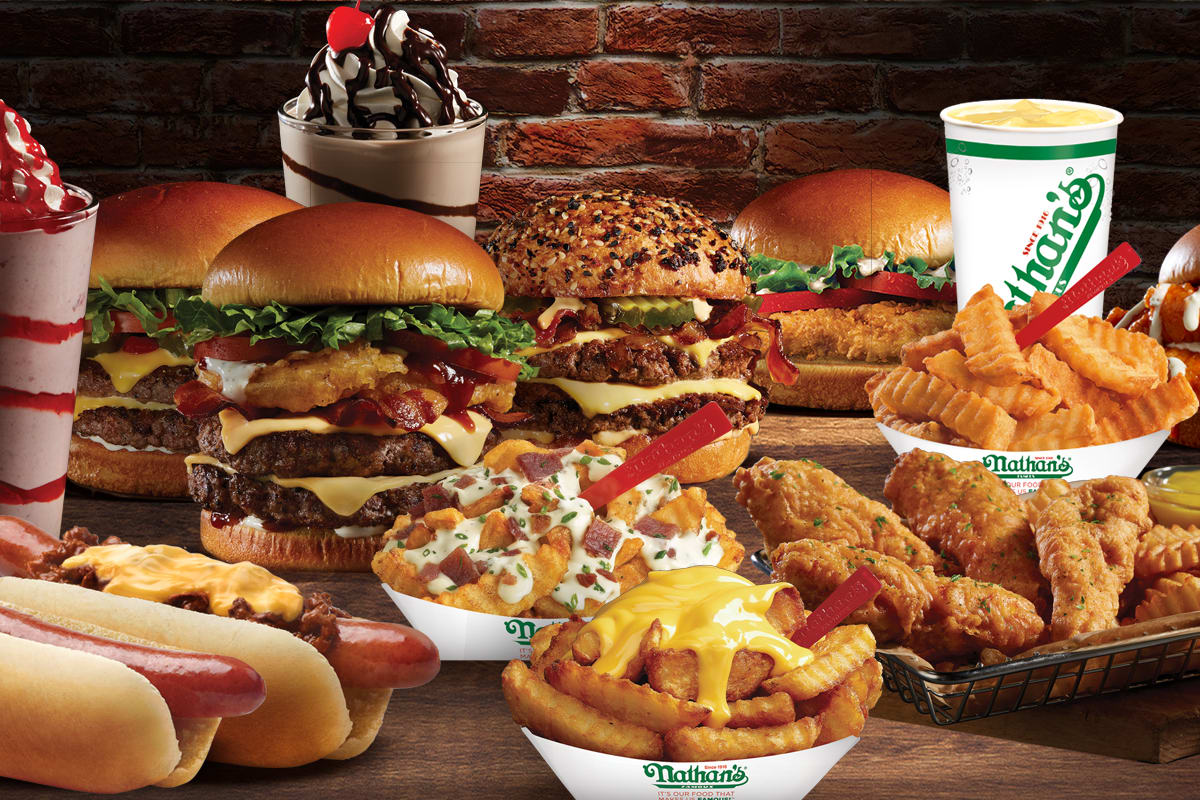 Nathan's Famous - Surf Ave (1310 Surf Ave) - Brooklyn, NY Restaurant ...