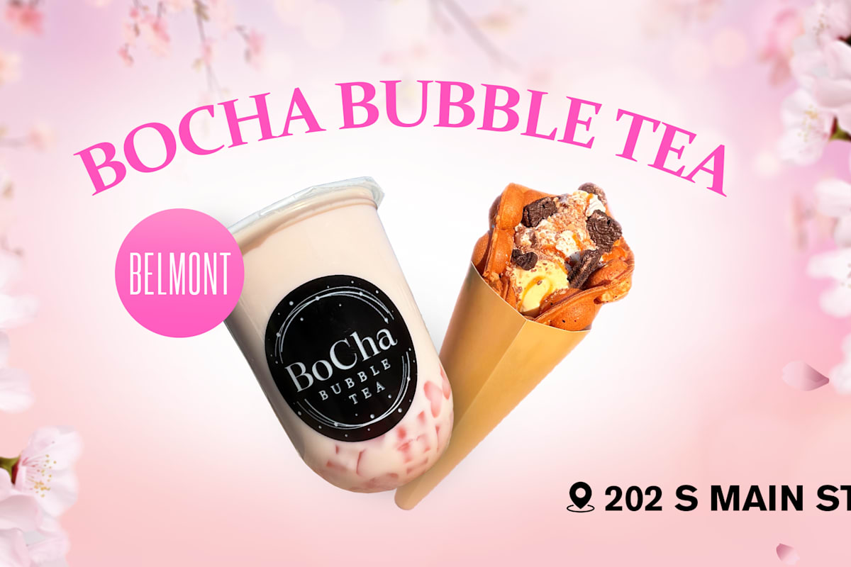 BoCha Bubble Tea Delivery Menu | Order Online | 202 S Main St Belmont ...