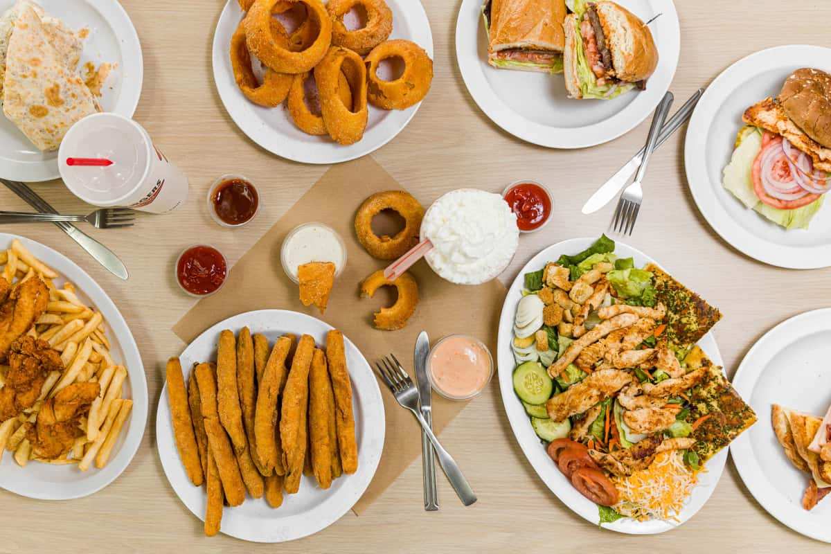 R Burgers Delivery Menu | Order Online | 4110 West Russell Road Las ...