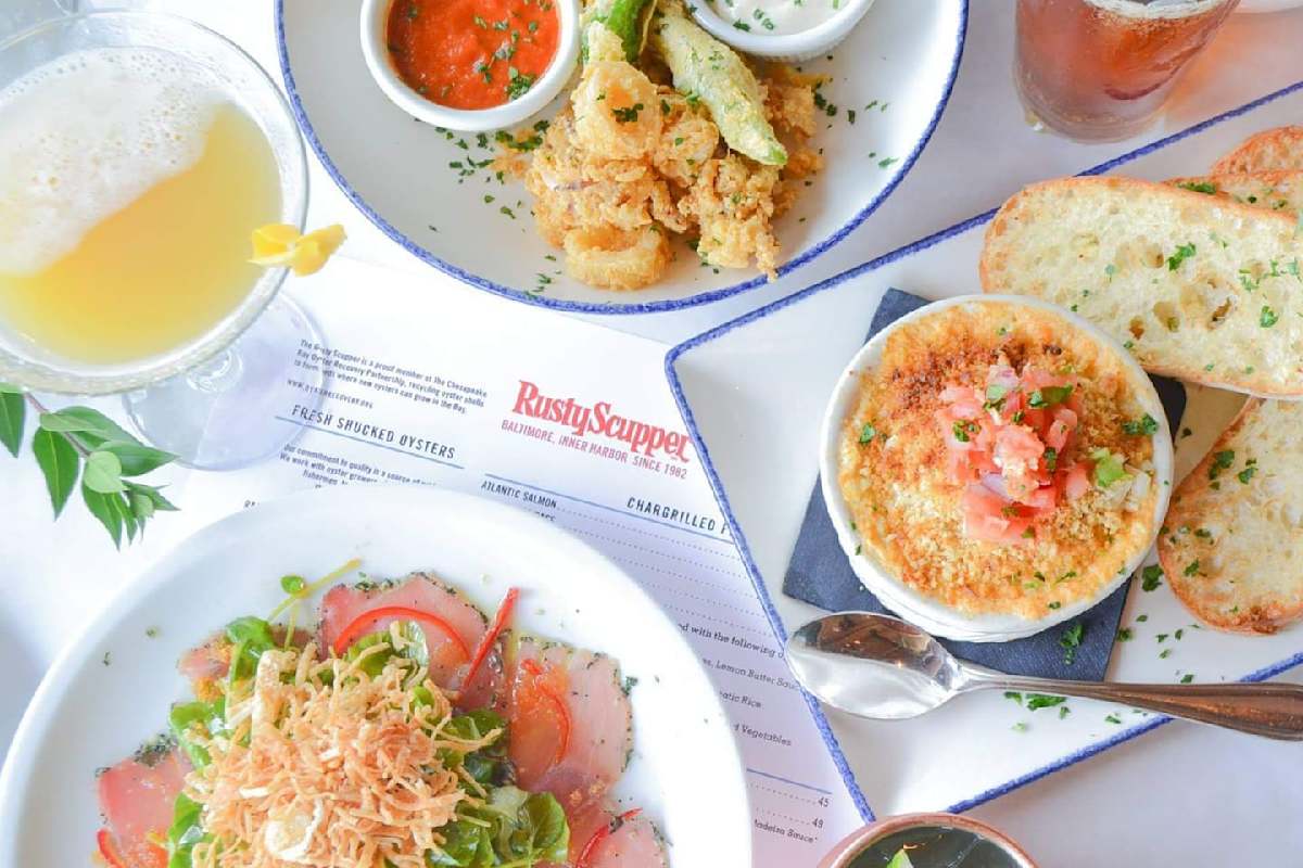 Rusty Scupper Menu. Baltimore Rusty Scupper Restaurant & Bar - Baltimore, MD Restaurant | Menu ...