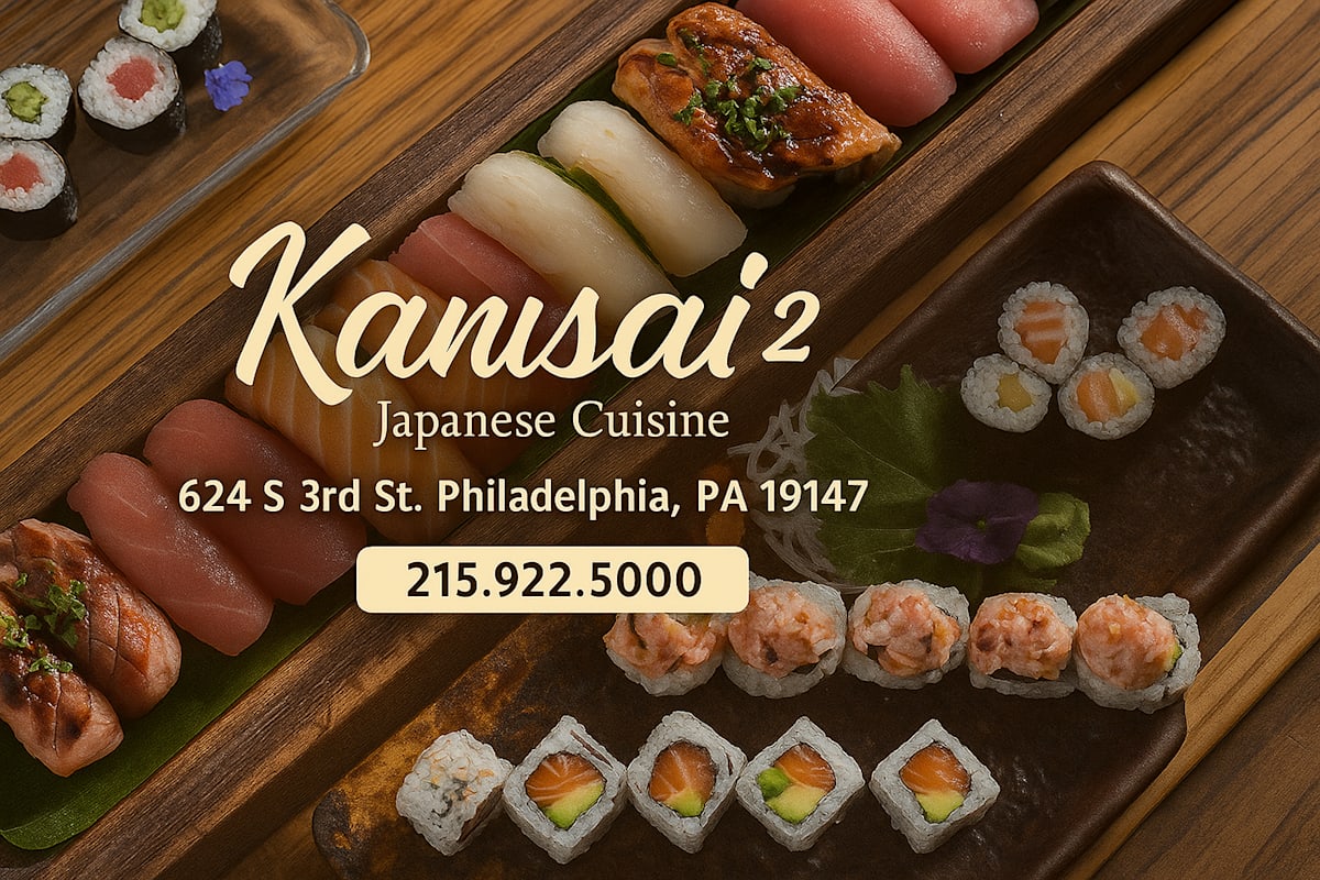 Kansai Sushi 2 Delivery Menu | Order Online | 624 S 3rd St Philadelphia ...