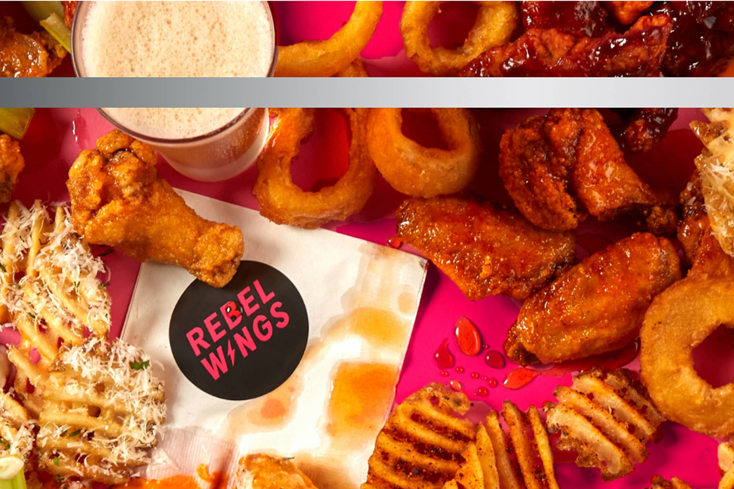Rebel Wings Delivery Menu Order Online 1805 Airport Blvd Austin