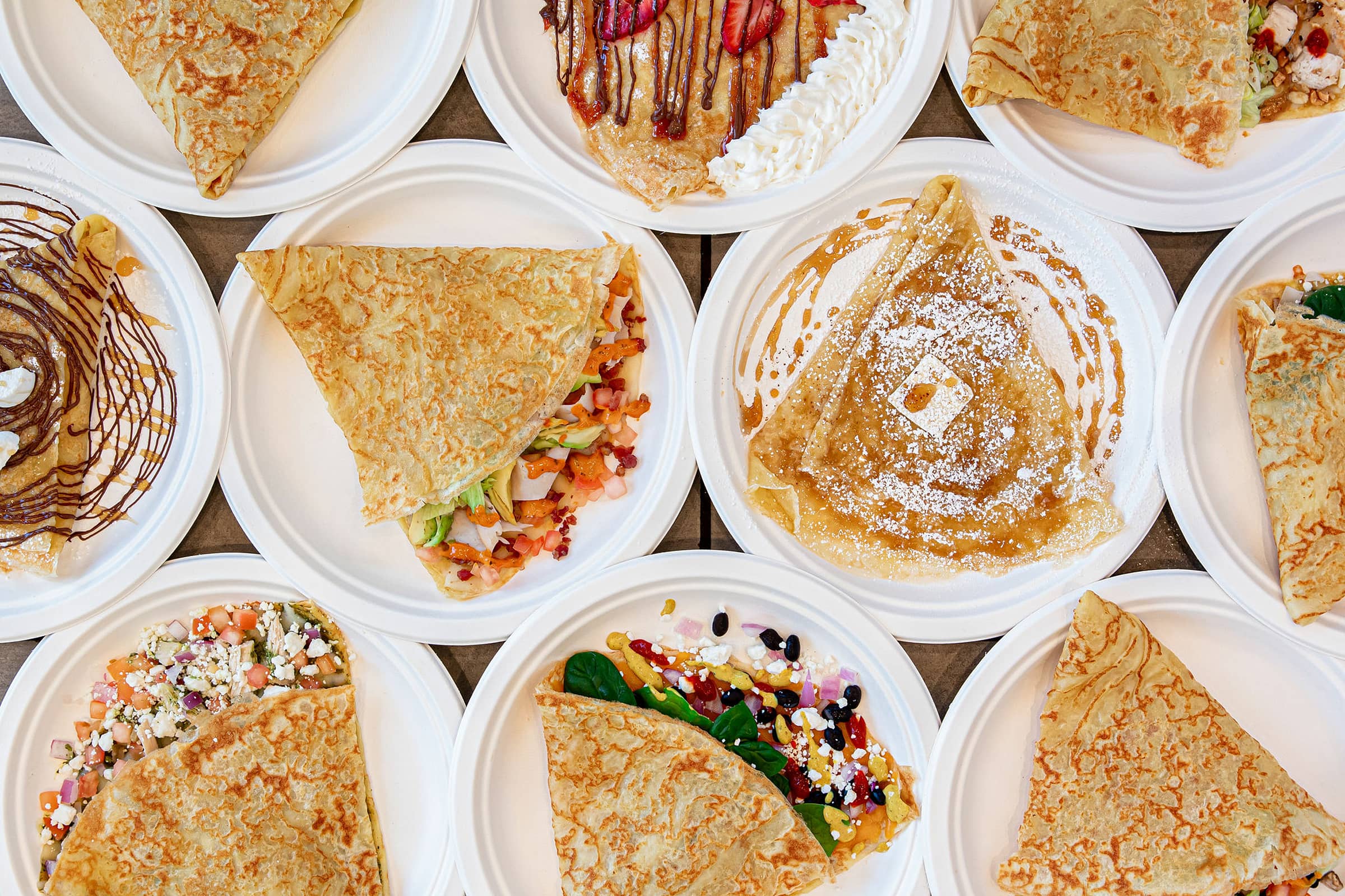 Hazelnuts Creperie Delivery Menu Order Online 9830 Rea Rd Ste D