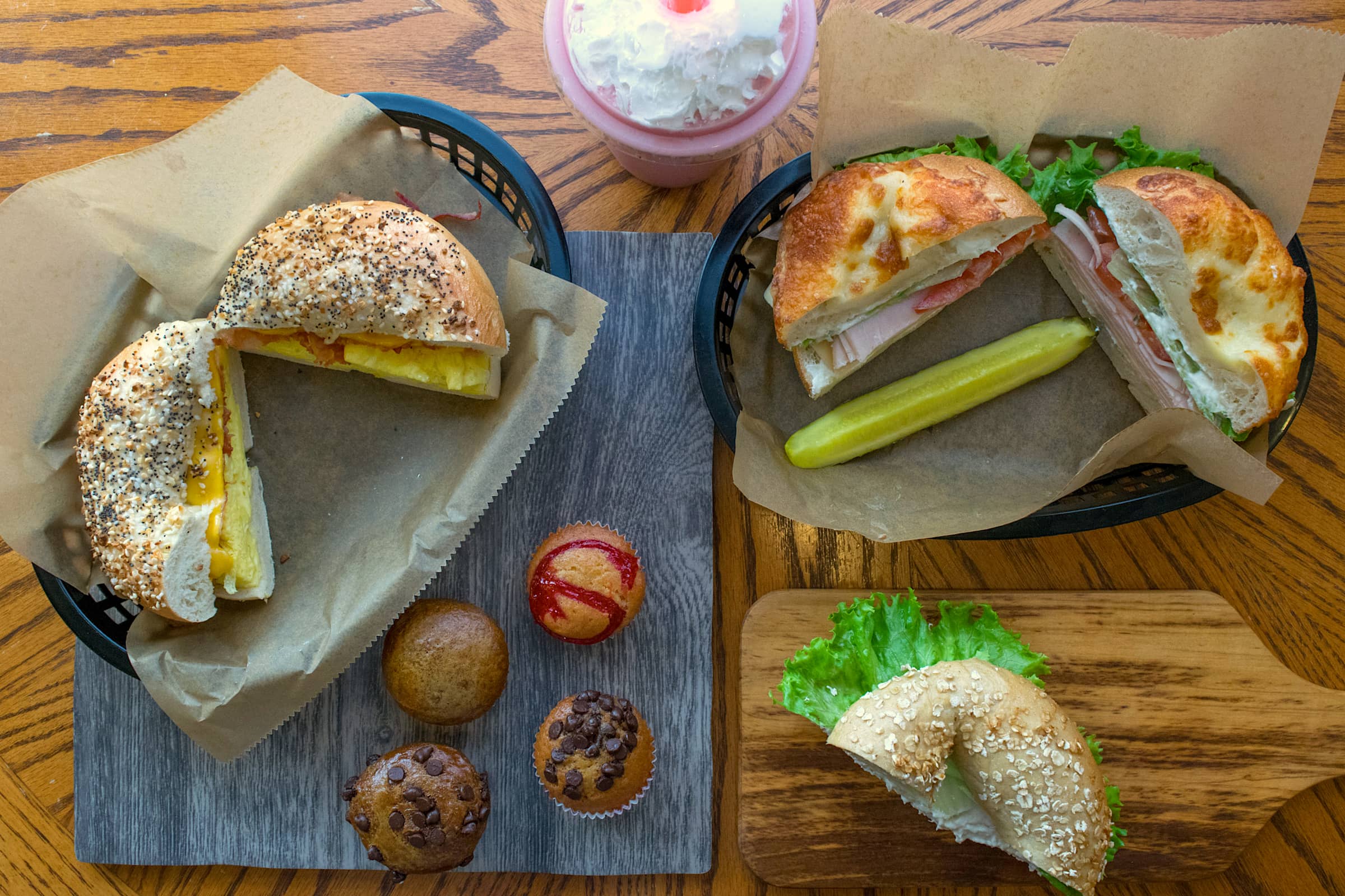 Big Apple Bagels Delivery Menu Order Online 2058 Lake Michigan Dr