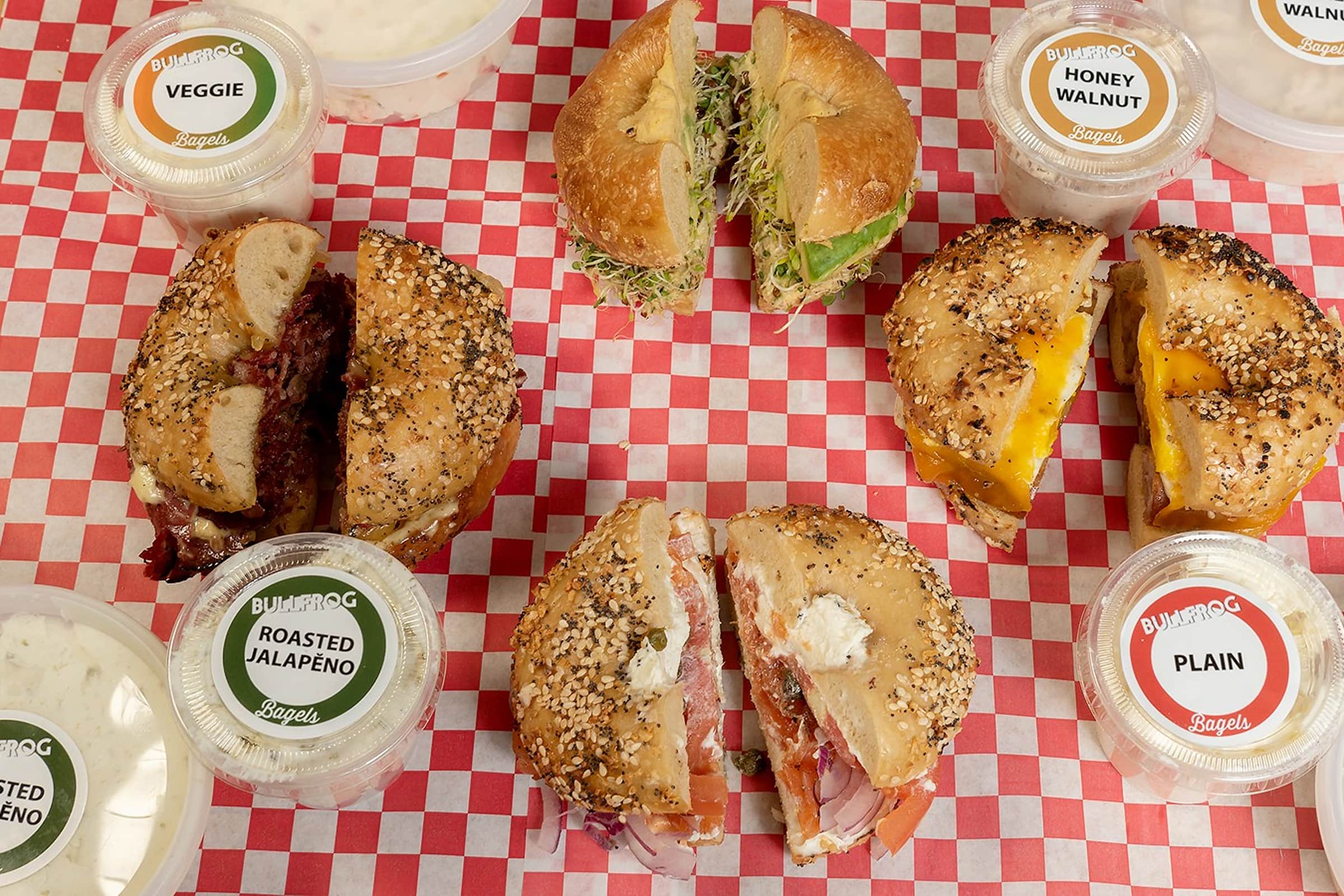 Bullfrog Bagels Food Truck Delivery Menu Order Online 4810