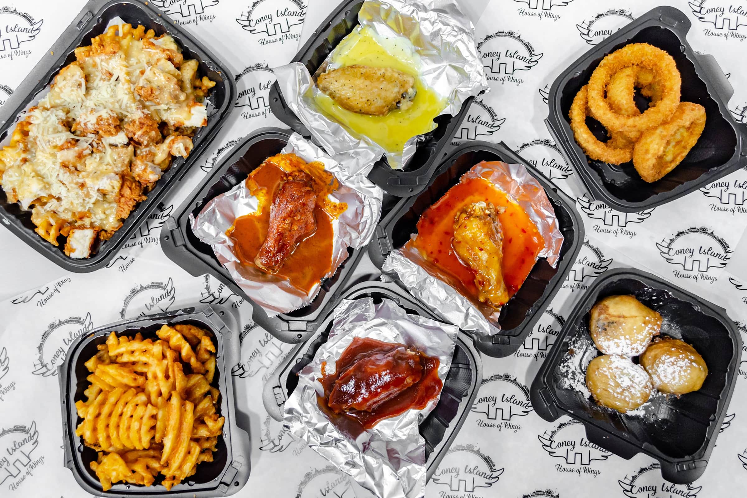 Coney Island House of Wings Brooklyn, NY Restaurant Menu + Delivery