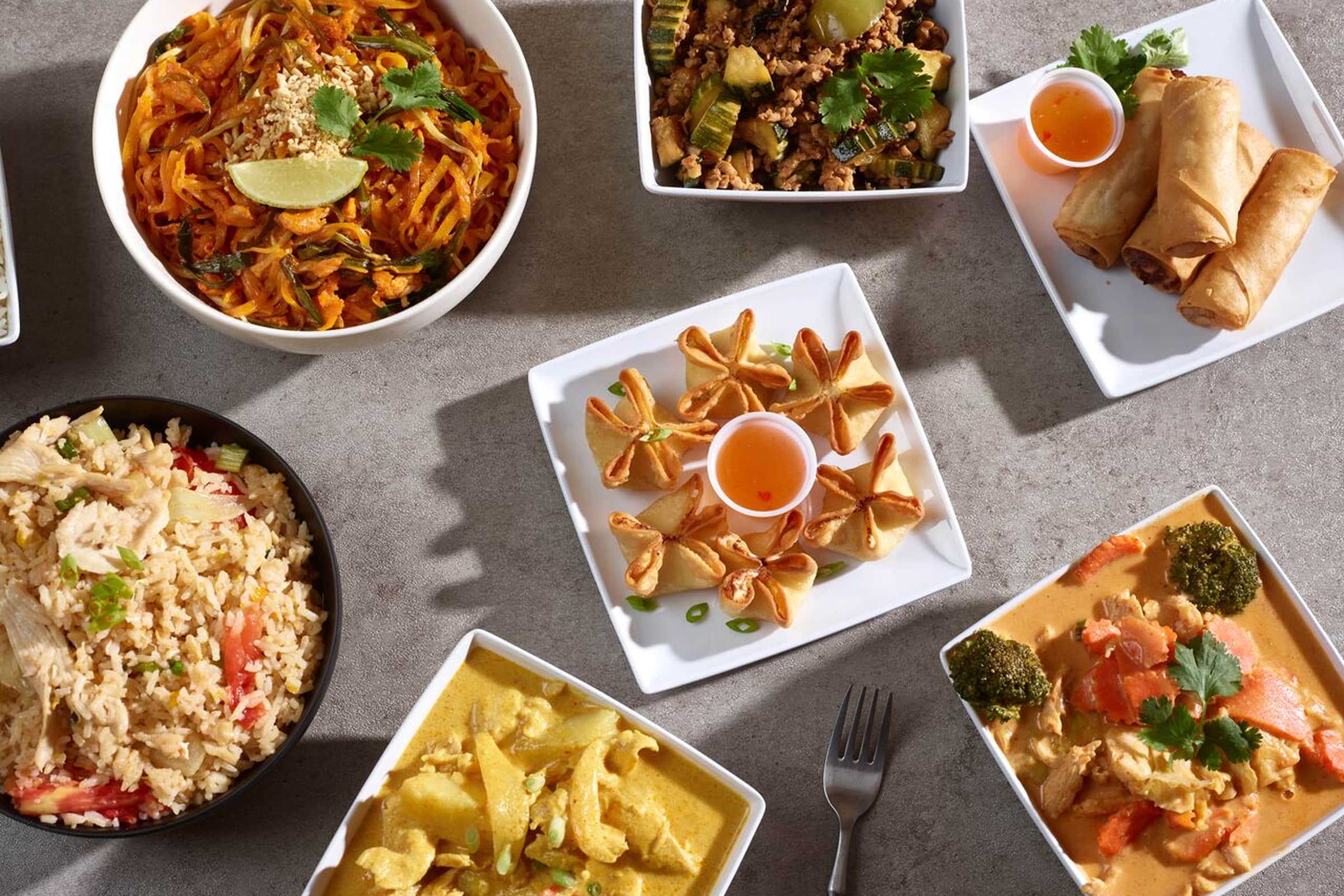 Lucki Thai Delivery Menu Order Online 467 E Silverado Ranch Rd Ste