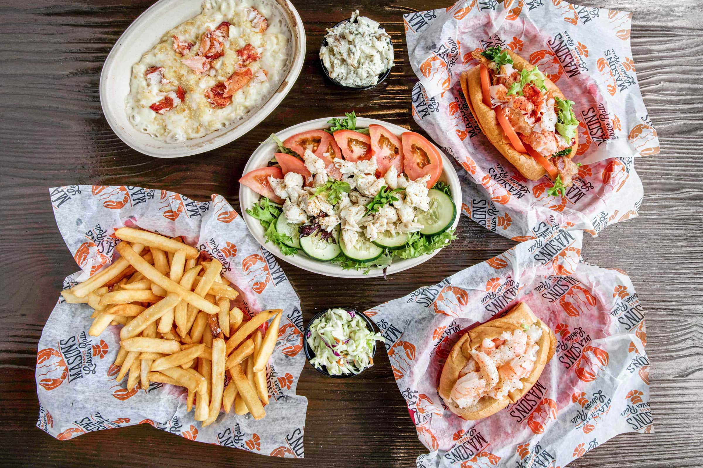 Mason's Famous Lobster Rolls Delivery Menu Order Online 2122 First