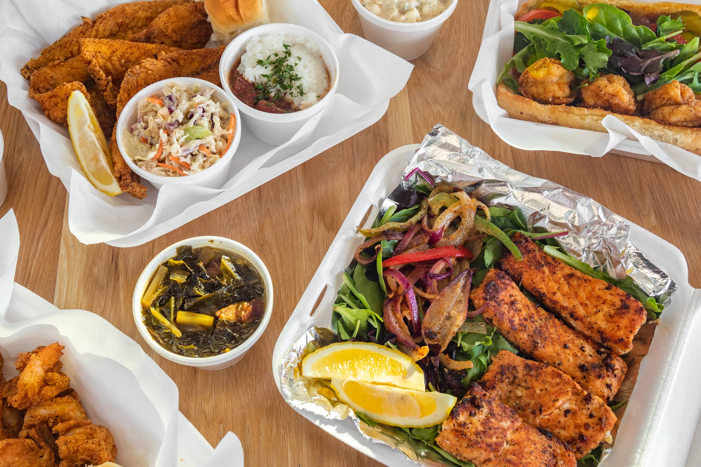 Fishbone Seafood Delivery Menu Order Online 6632 Cherry Ave Long