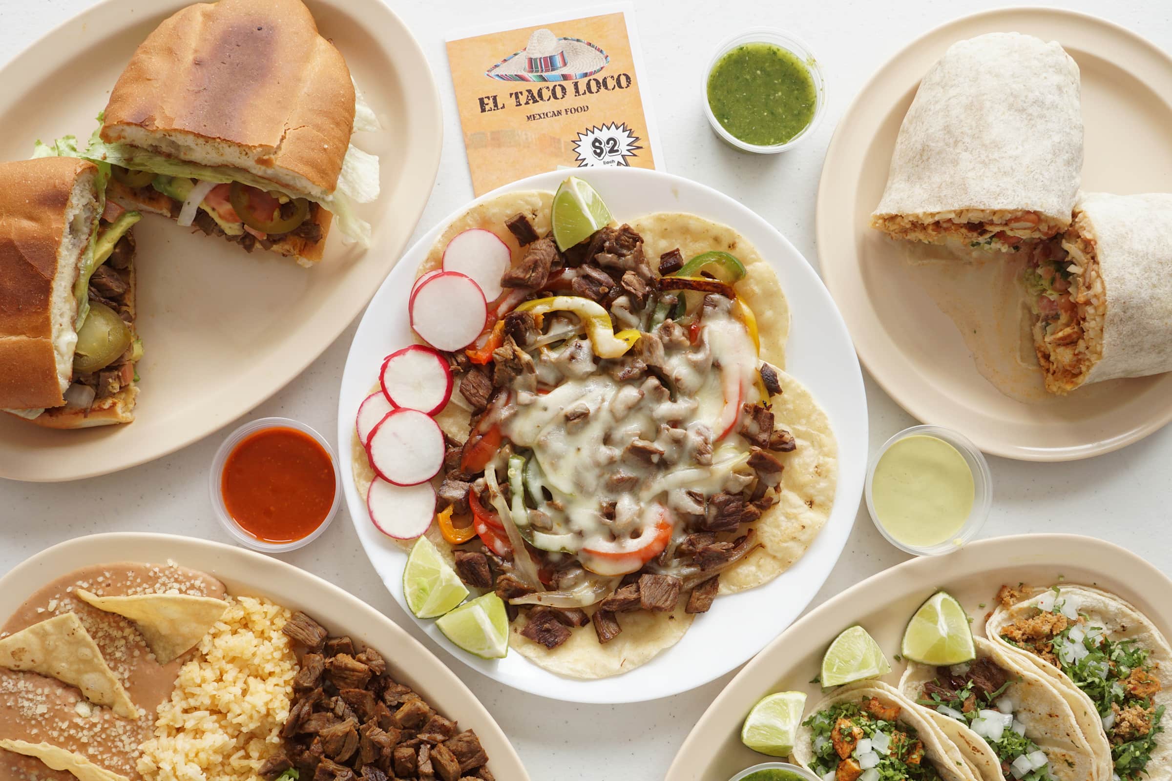 El Taco Loco Delivery Menu Order Online 4220 Central Ave NE Minneapolis Grubhub