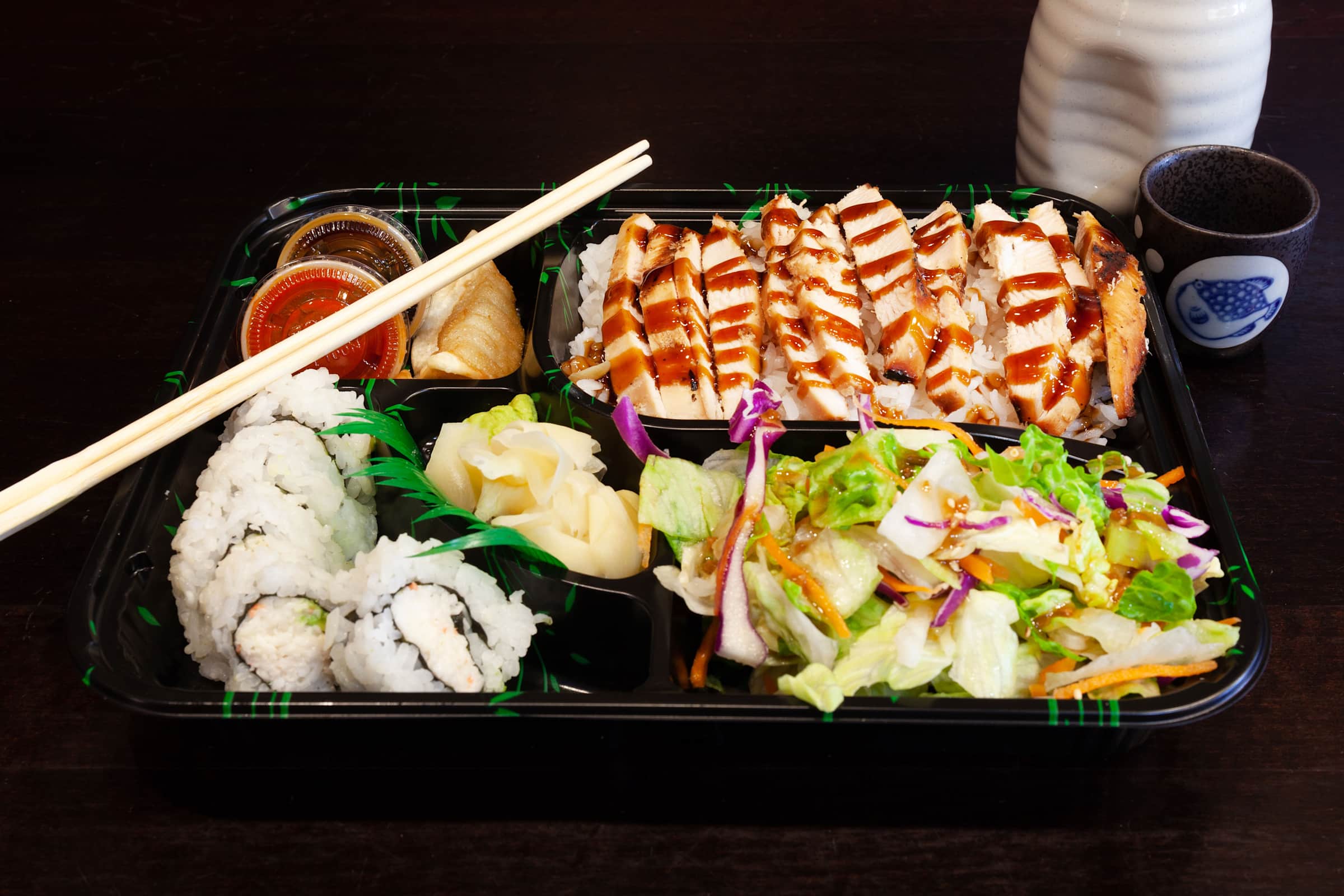 The Rice Teriyaki Sushi Roll Delivery Menu Order Online 1570