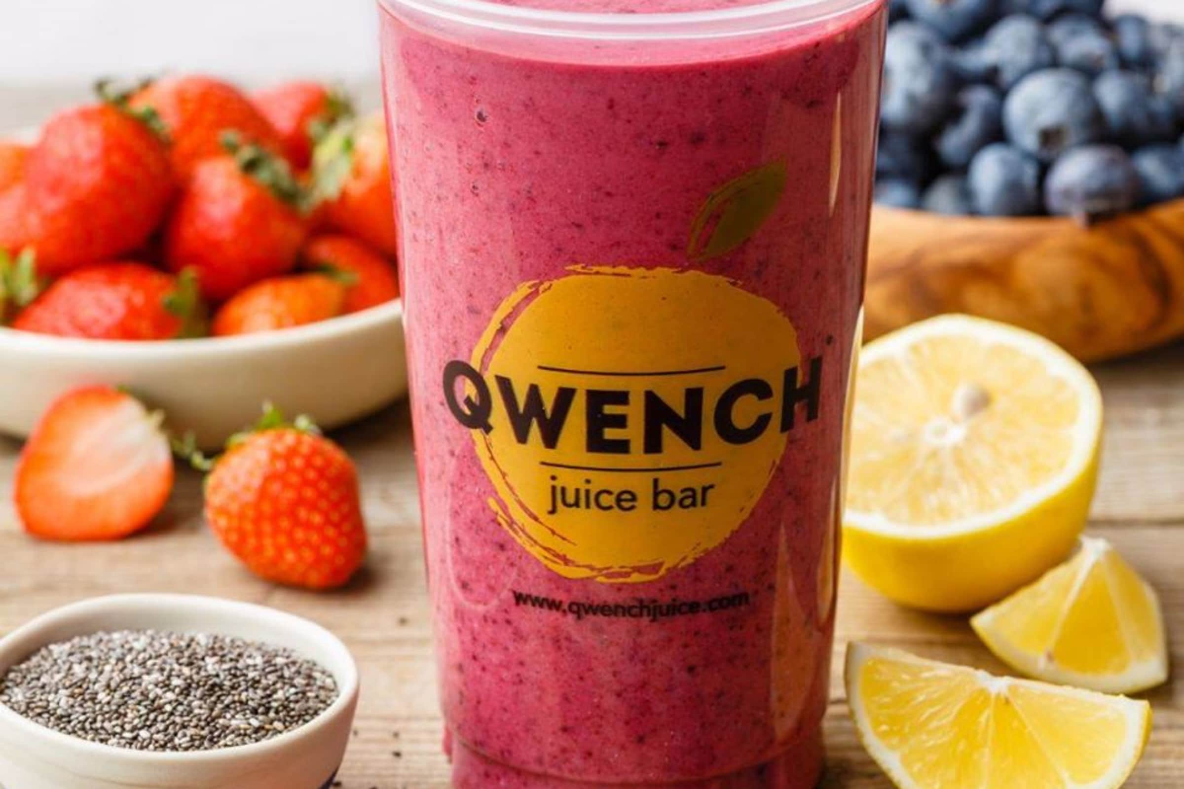 Qwench Juice Bar Delivery Menu Order Online 4550 Van Nuys Blvd