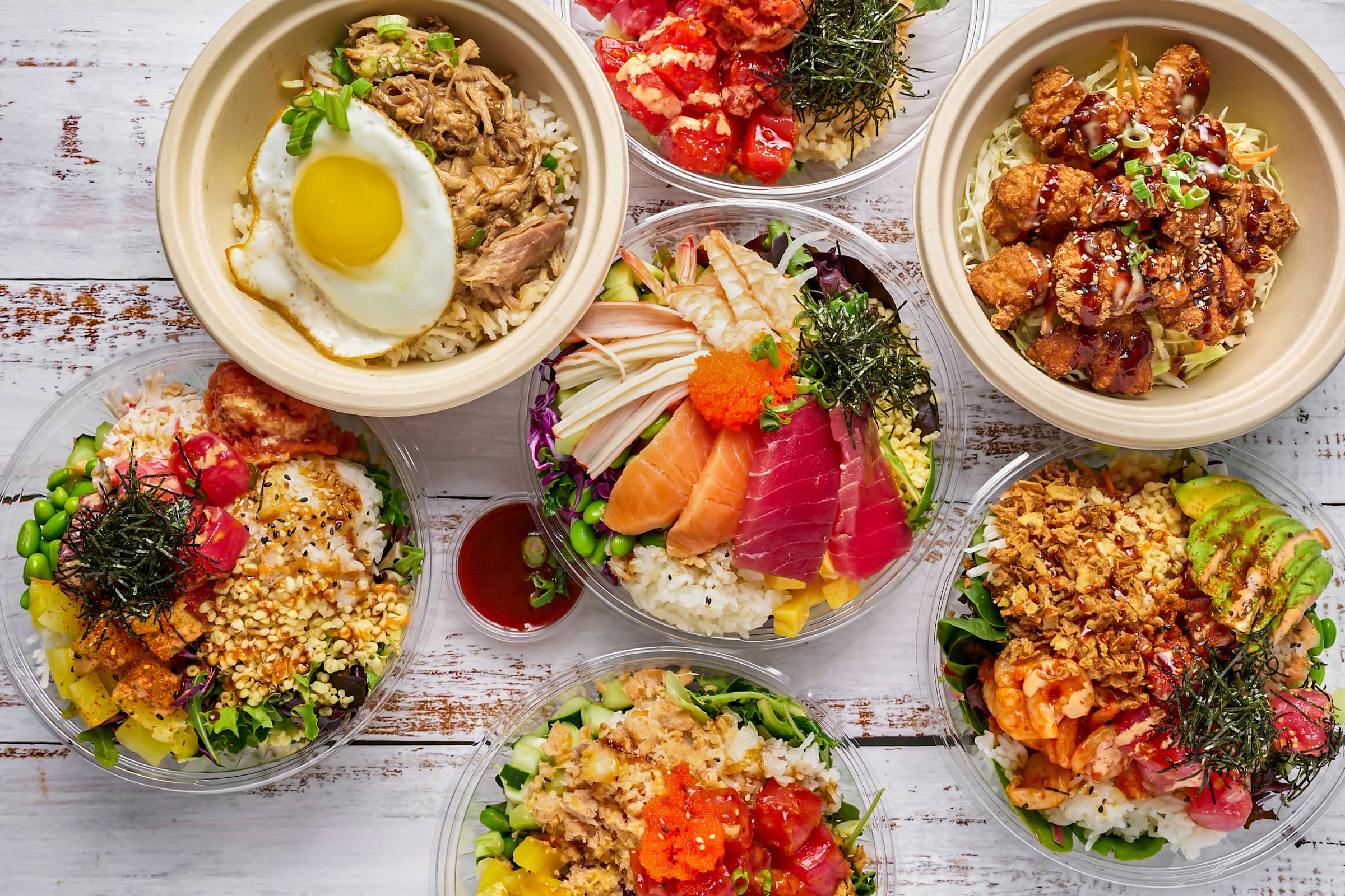 The Poke Shack (Carle at the Fields) Champaign, IL Restaurant Menu