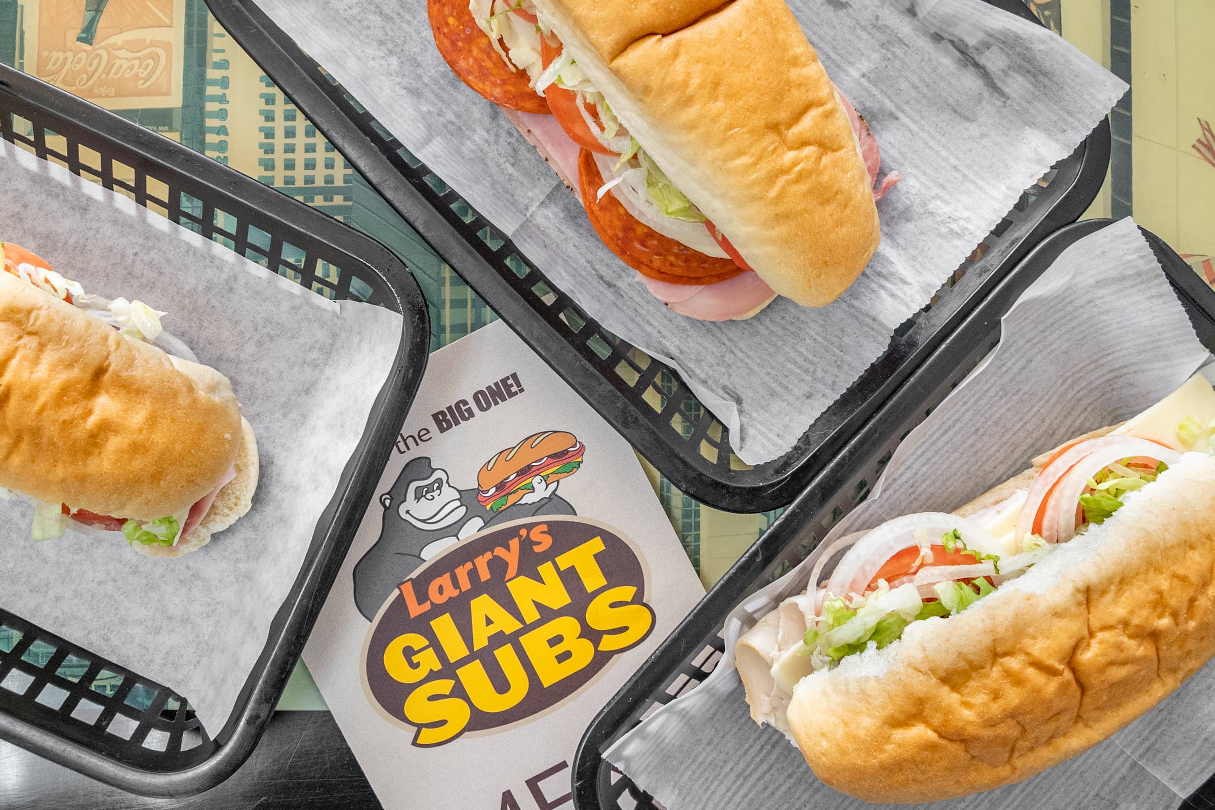 Larry's Giant Sub Delivery Menu | Order Online | 7805 Abercorn St Savannah | Grubhub