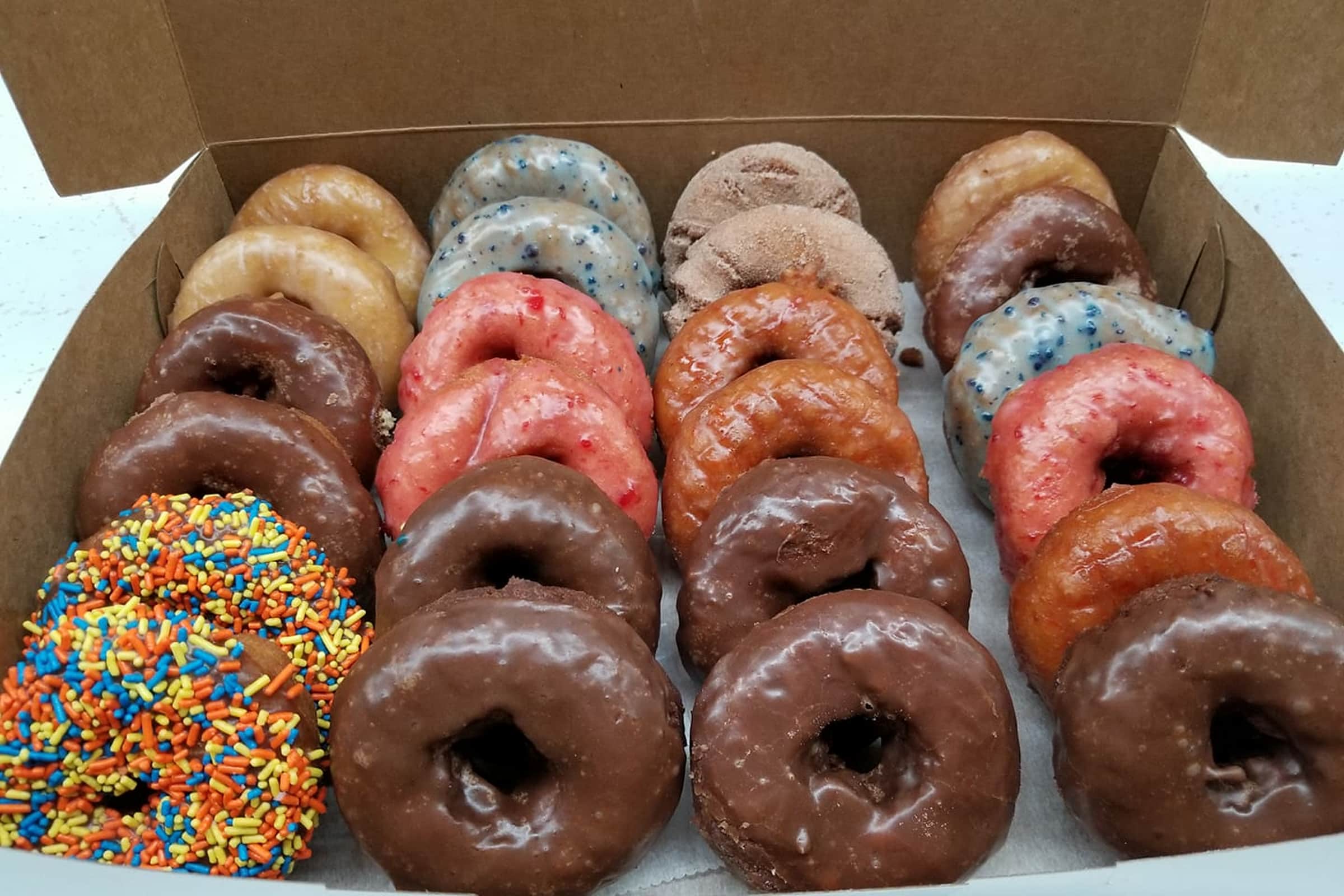 Doughboys Donuts Delivery Menu Order Online 3451 N Main St Rockford