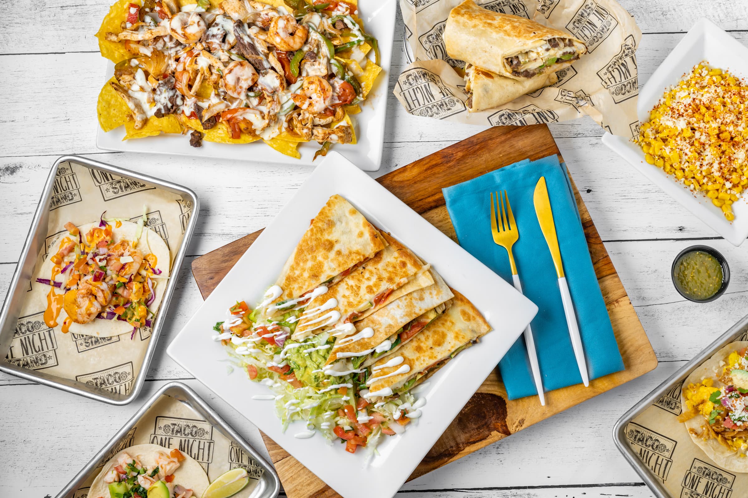 One Night Taco Stand Delivery Menu Order Online 9703 San Jose