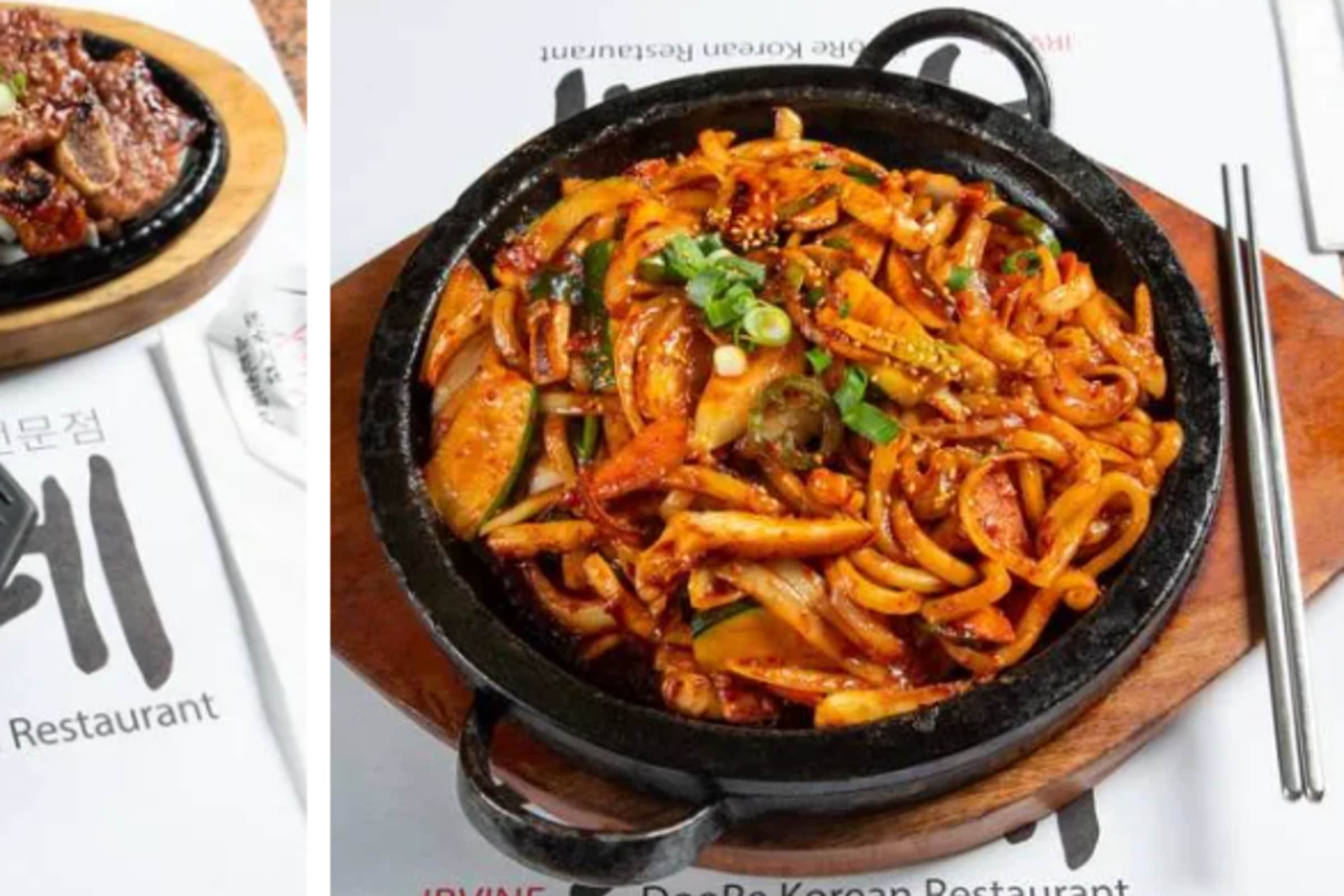 DooRe Korean Restaurant Delivery Menu Order Online 4790 Irvine Blvd