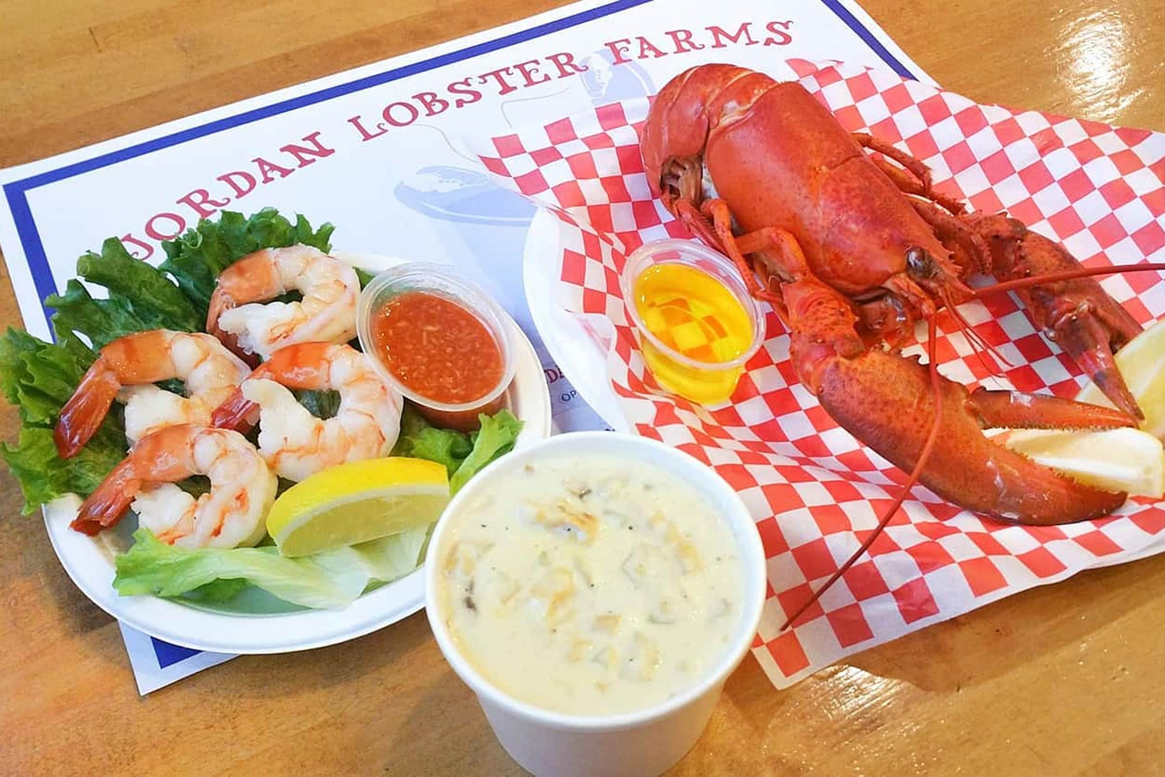 Jordan Lobster Farms Delivery Menu Order Online 1 Pettit Pl Island