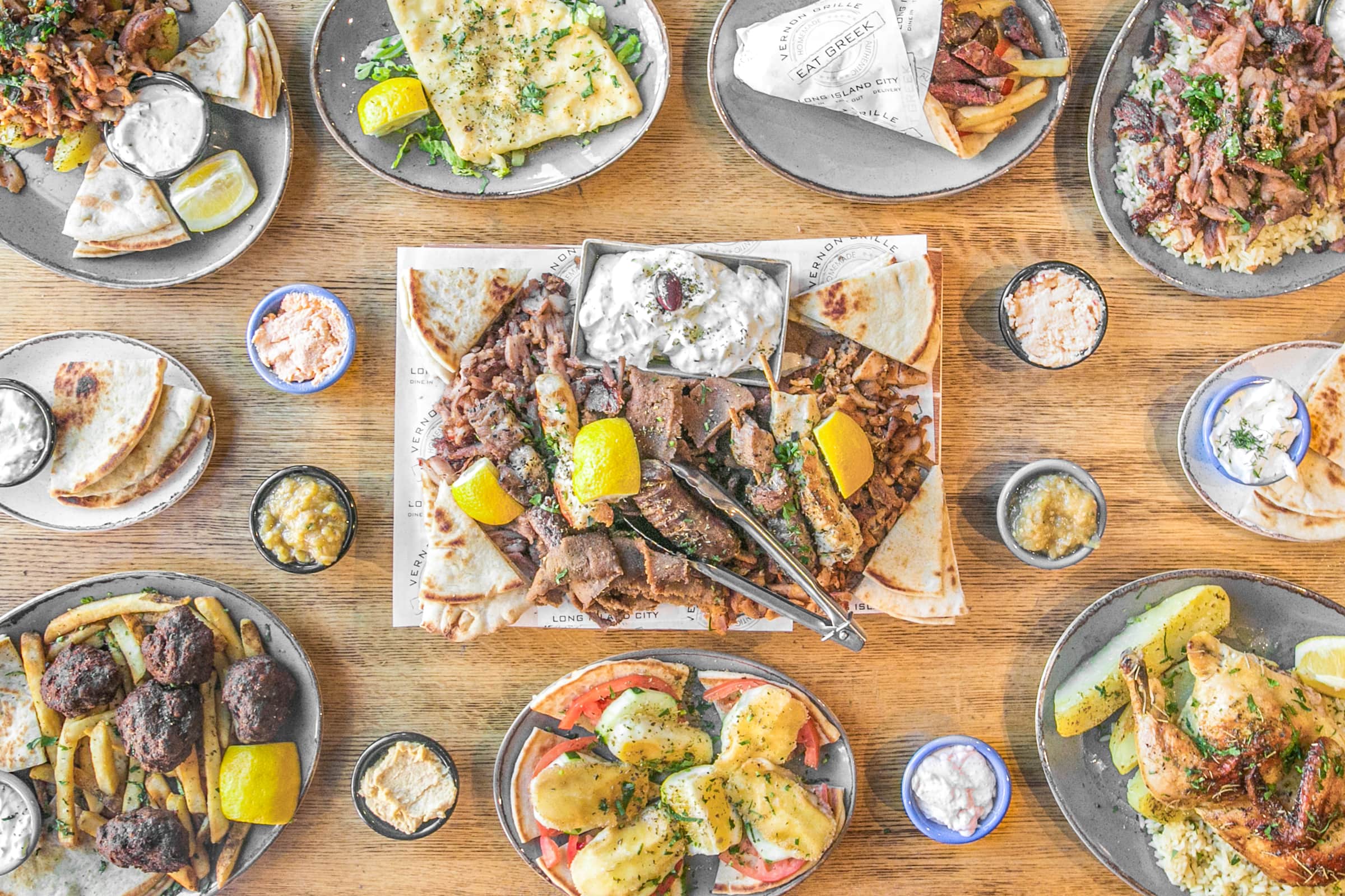 go greek garden city menu