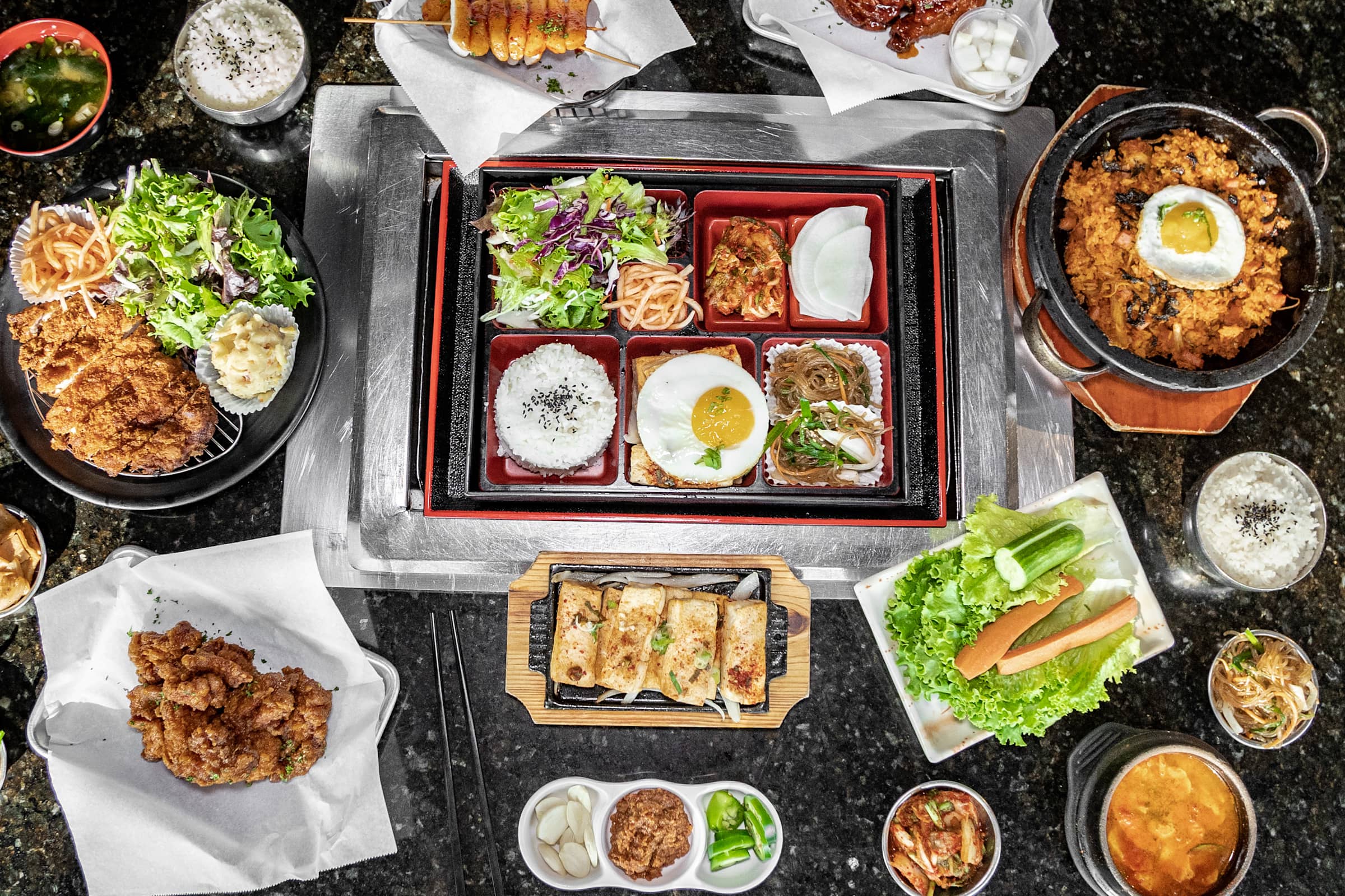 Bulgogi Hut Delivery Menu | Order Online | 3600 Wilshire Blvd Los bulgogi hut happy hour menu