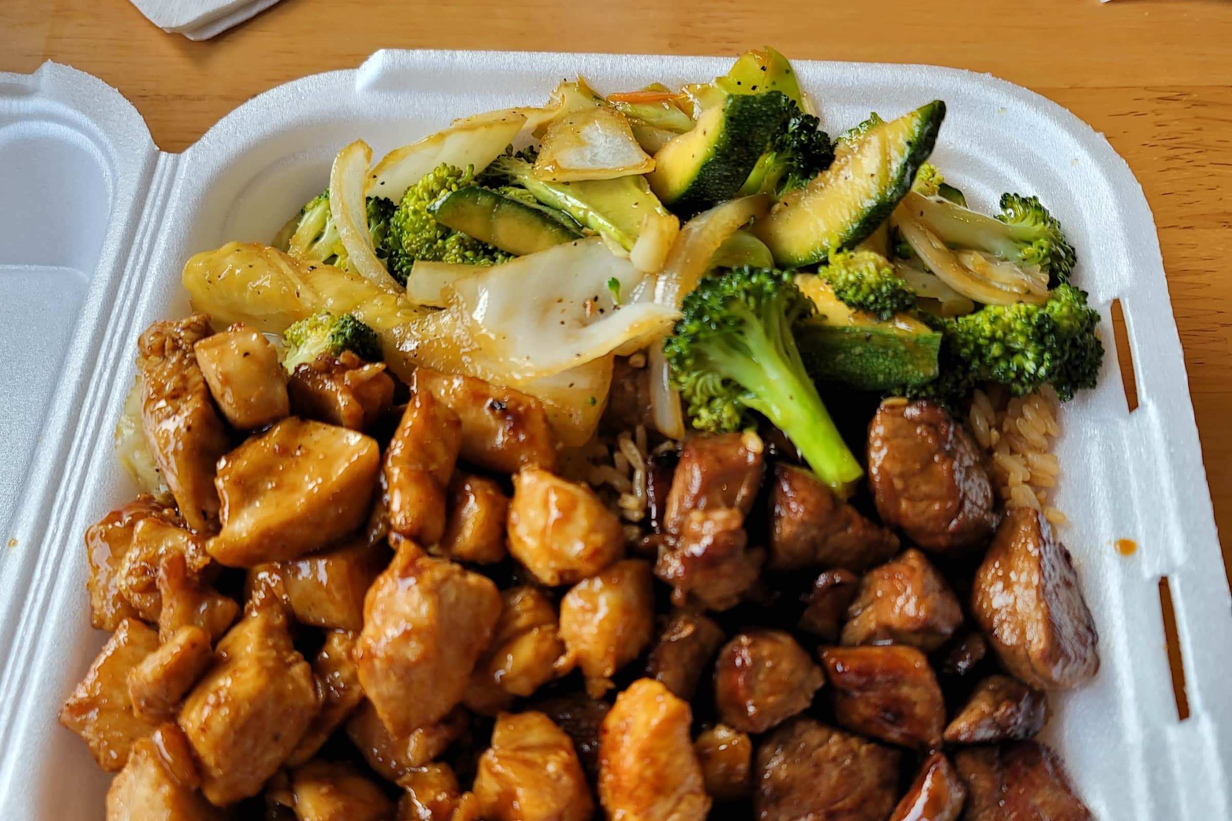 Hibachi Grill Express Delivery Menu Order Online 11425 Brown Bridge