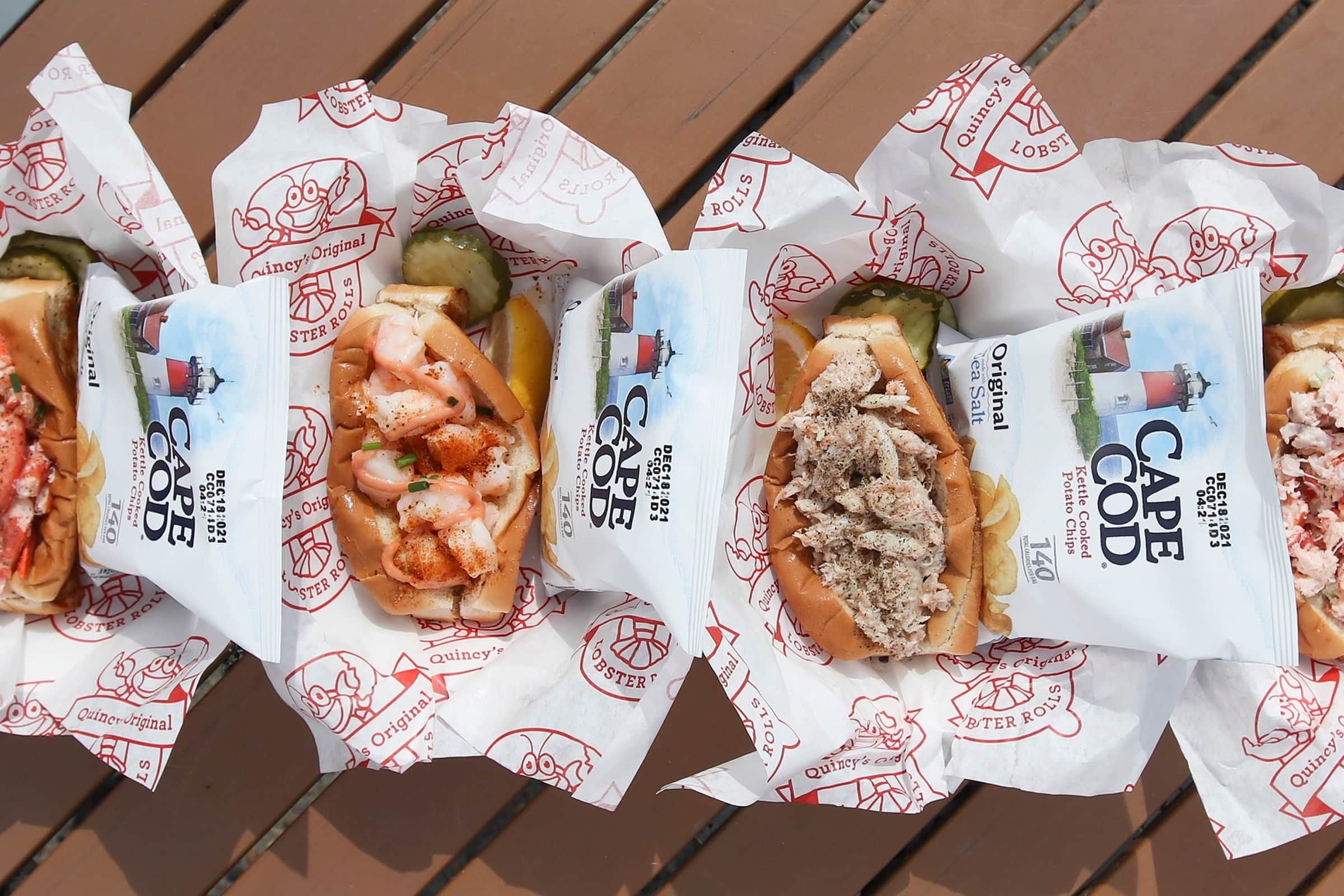 Quincy's Original Lobster Rolls Delivery Menu Order Online 806 N