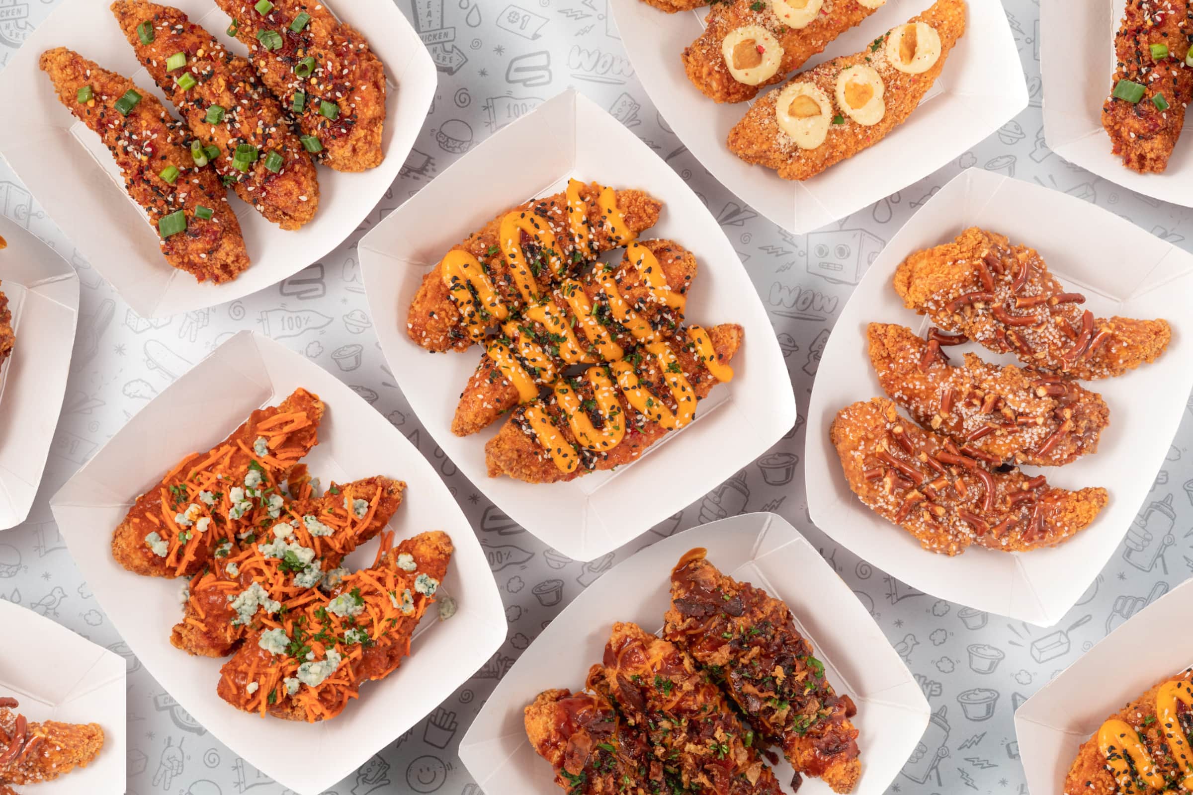 Sticky's Finger Joint New York, NY Restaurant Menu + Delivery Seamless