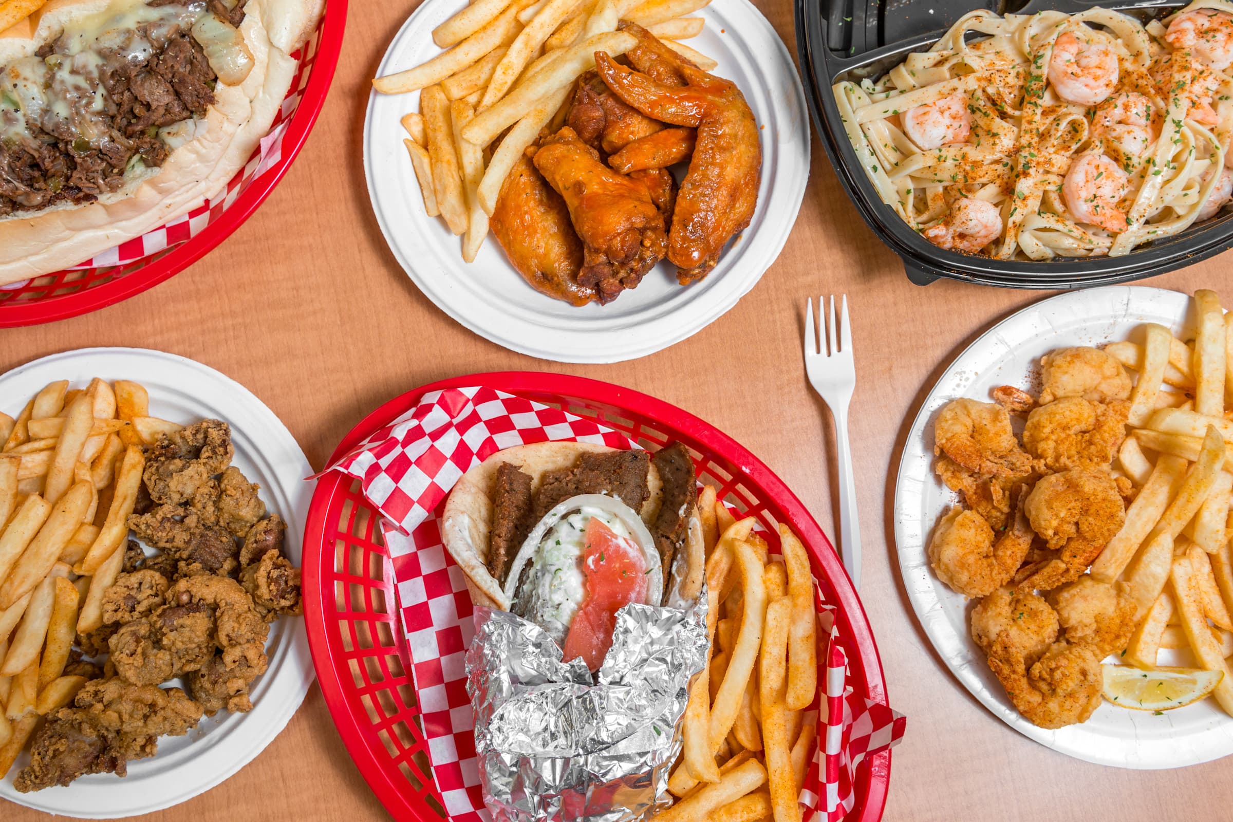 Nick's Gyros Seafood IV Delivery Menu Order Online 7347 Garners